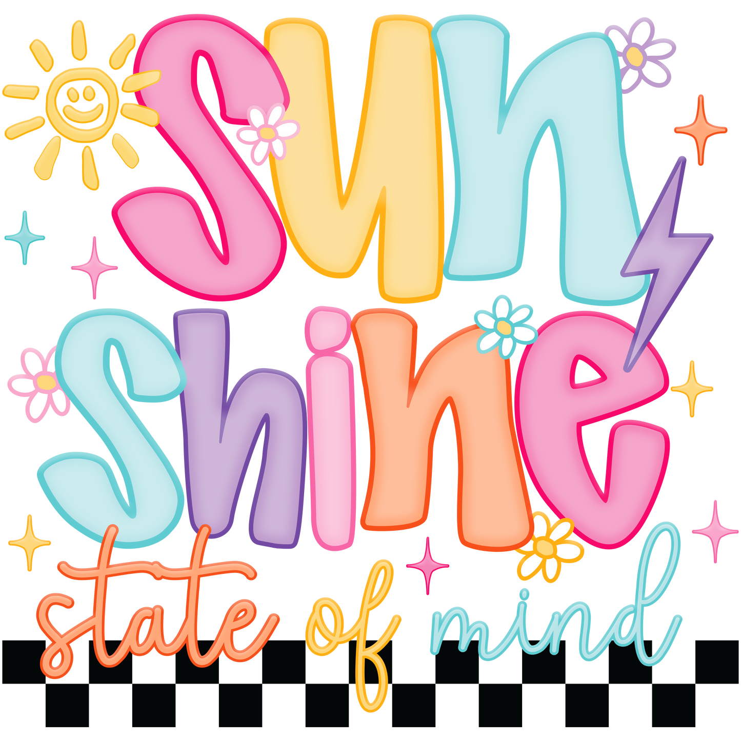 Sunshine State of Mind Checkered