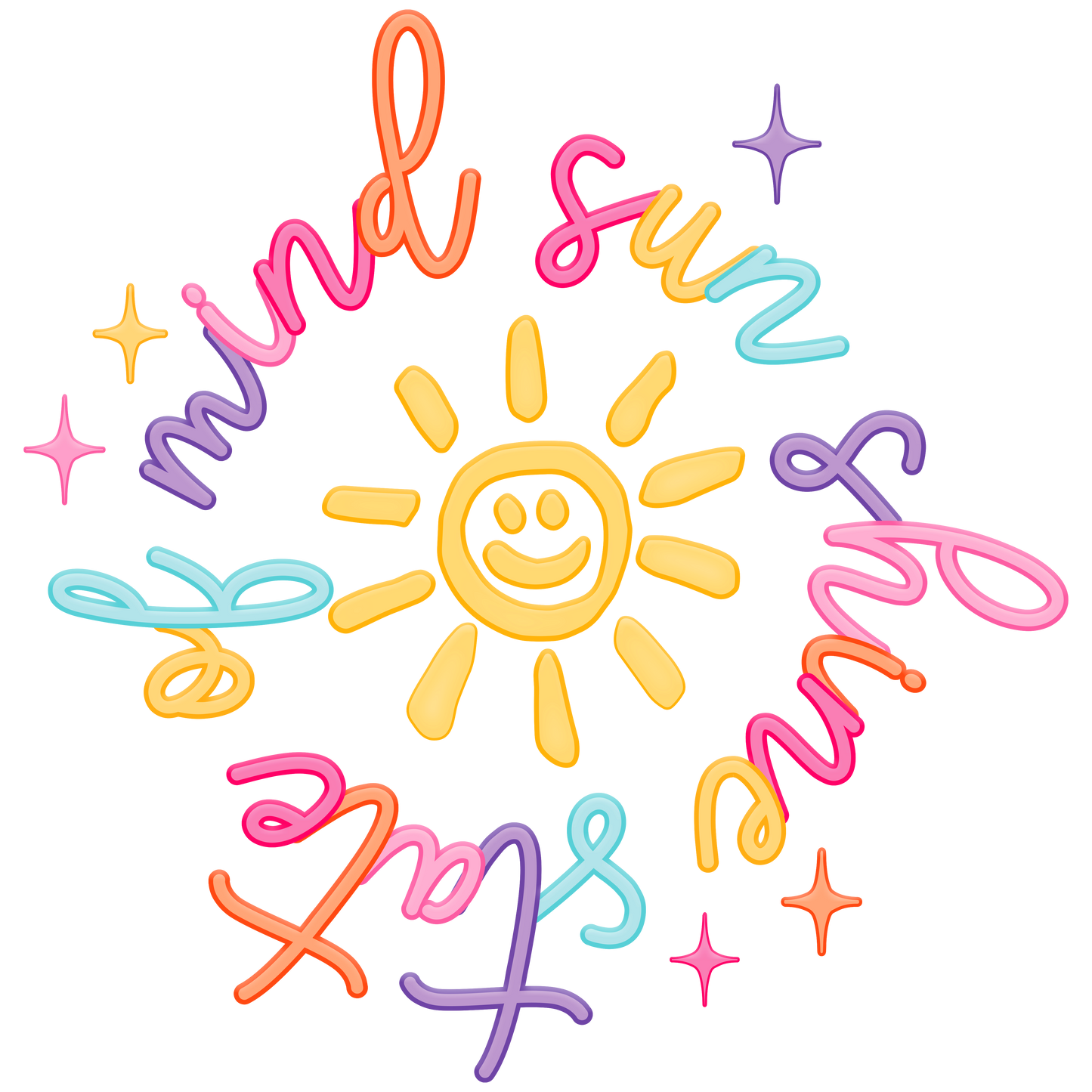Sunshine State of Mind Circle