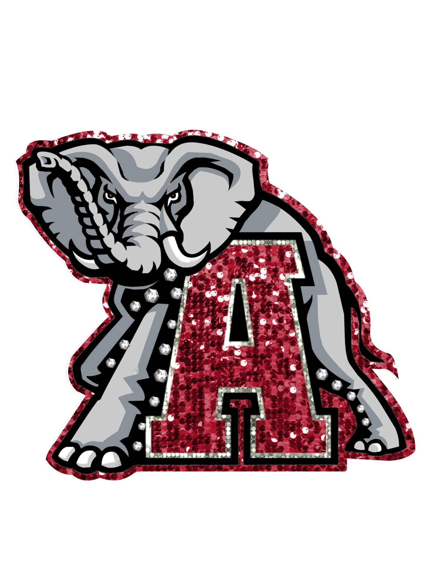 Sparkly Alabama Elephant