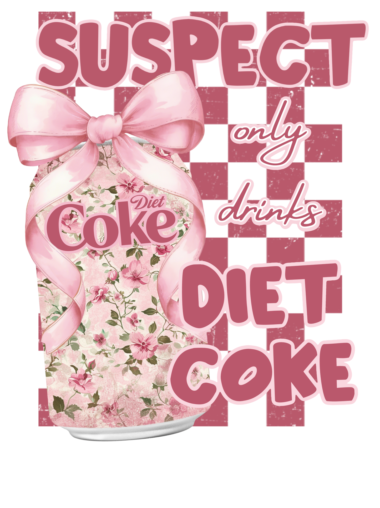 Coke Products (Diet, Zero, Cherry) Cans & Suspect - DTF Transfer