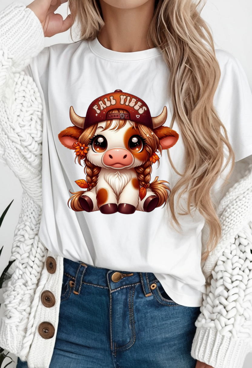 Fall Vibes - Highland Cow