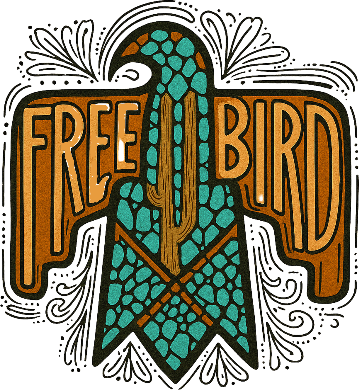 Free Bird - Turquoise