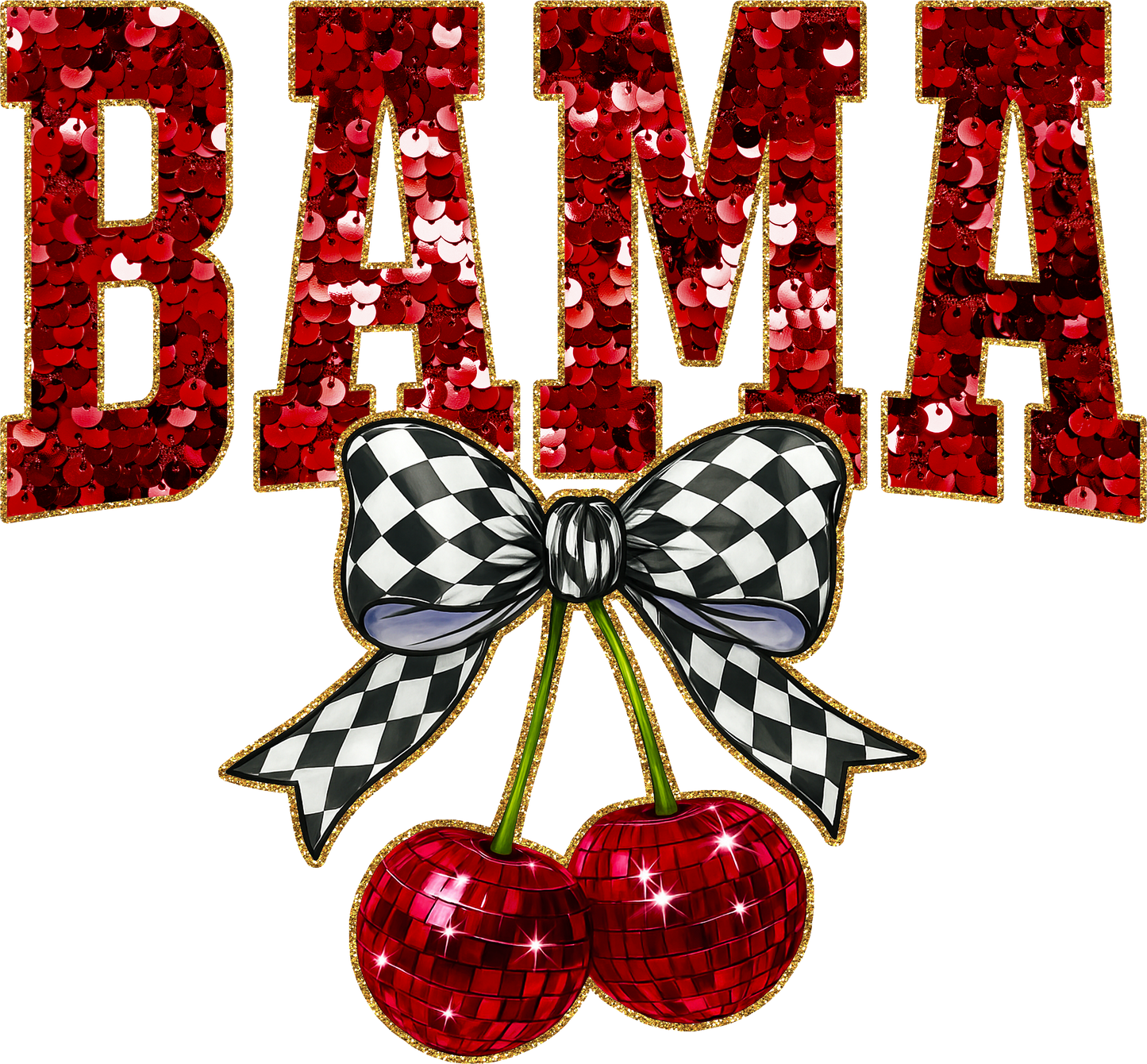 Bama Sequin Cherry
