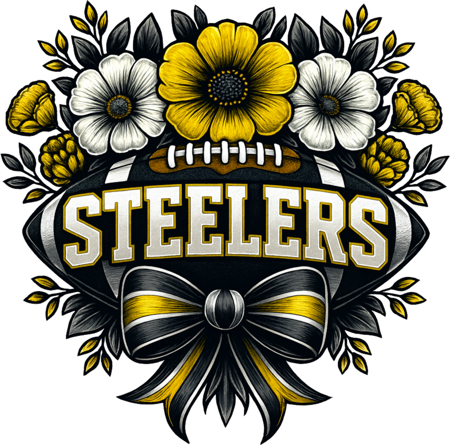 Pittsburgh Steelers Football Coquette