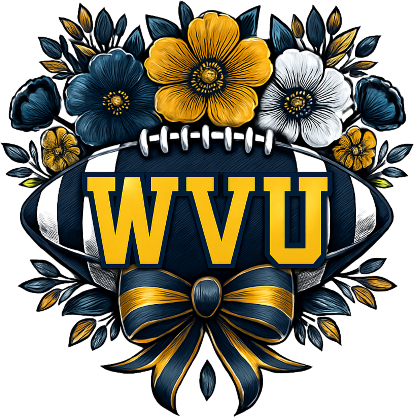 WVU Football Coquette