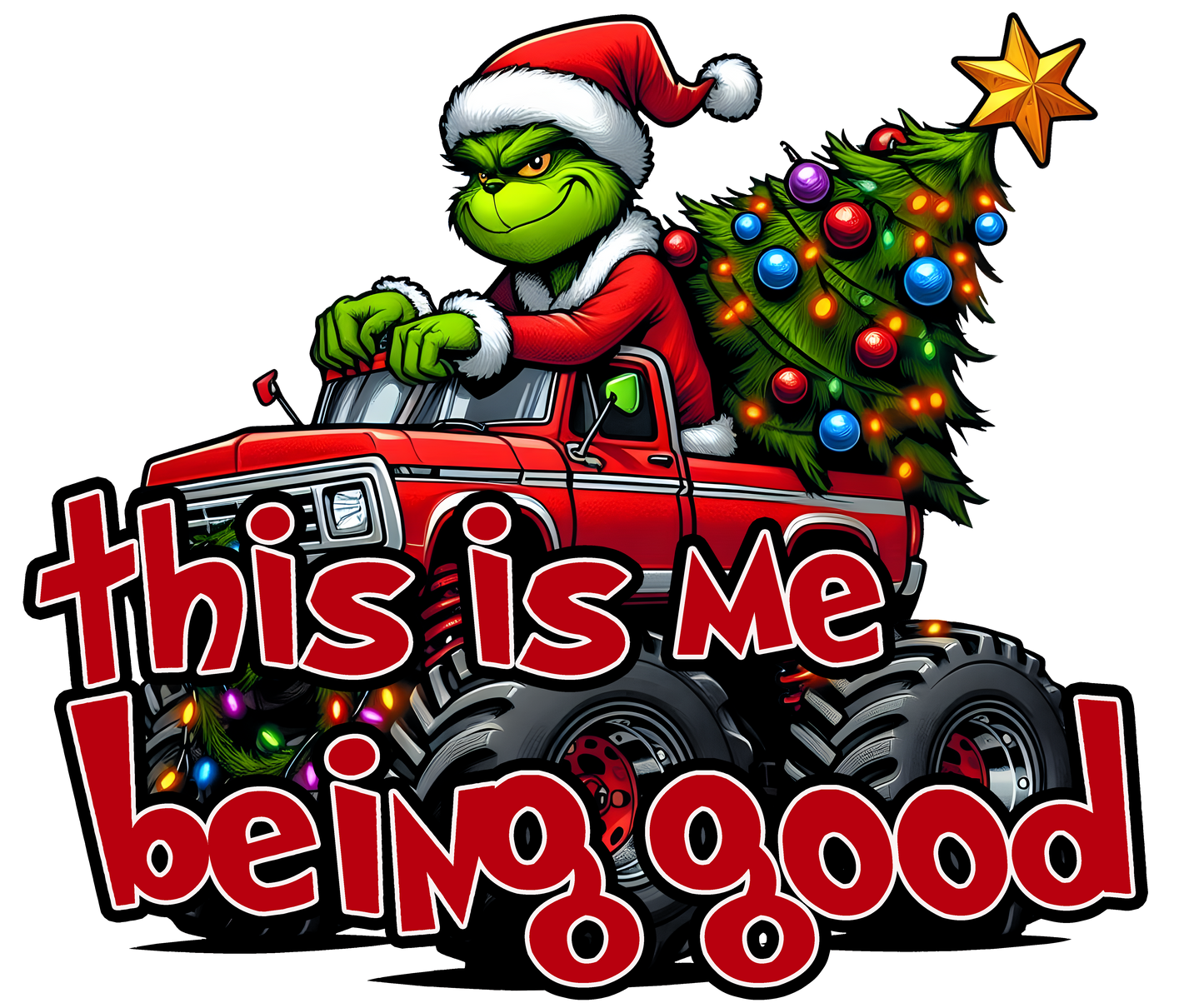 This Is Me Being Good Grinch