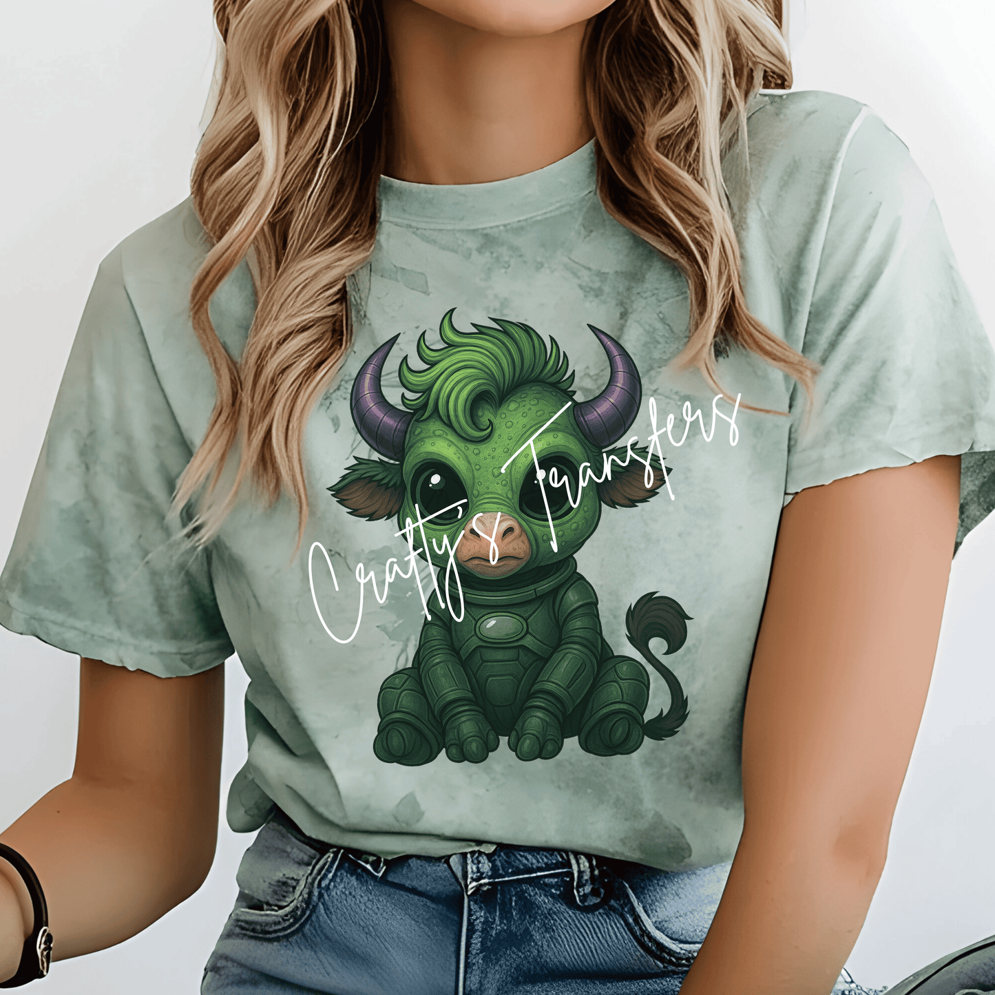 Alien Highland Cow