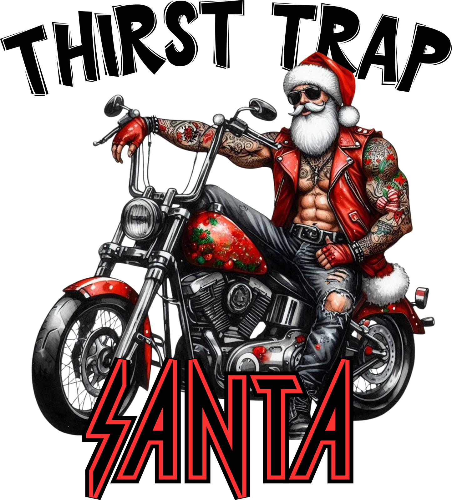 Biker Santa