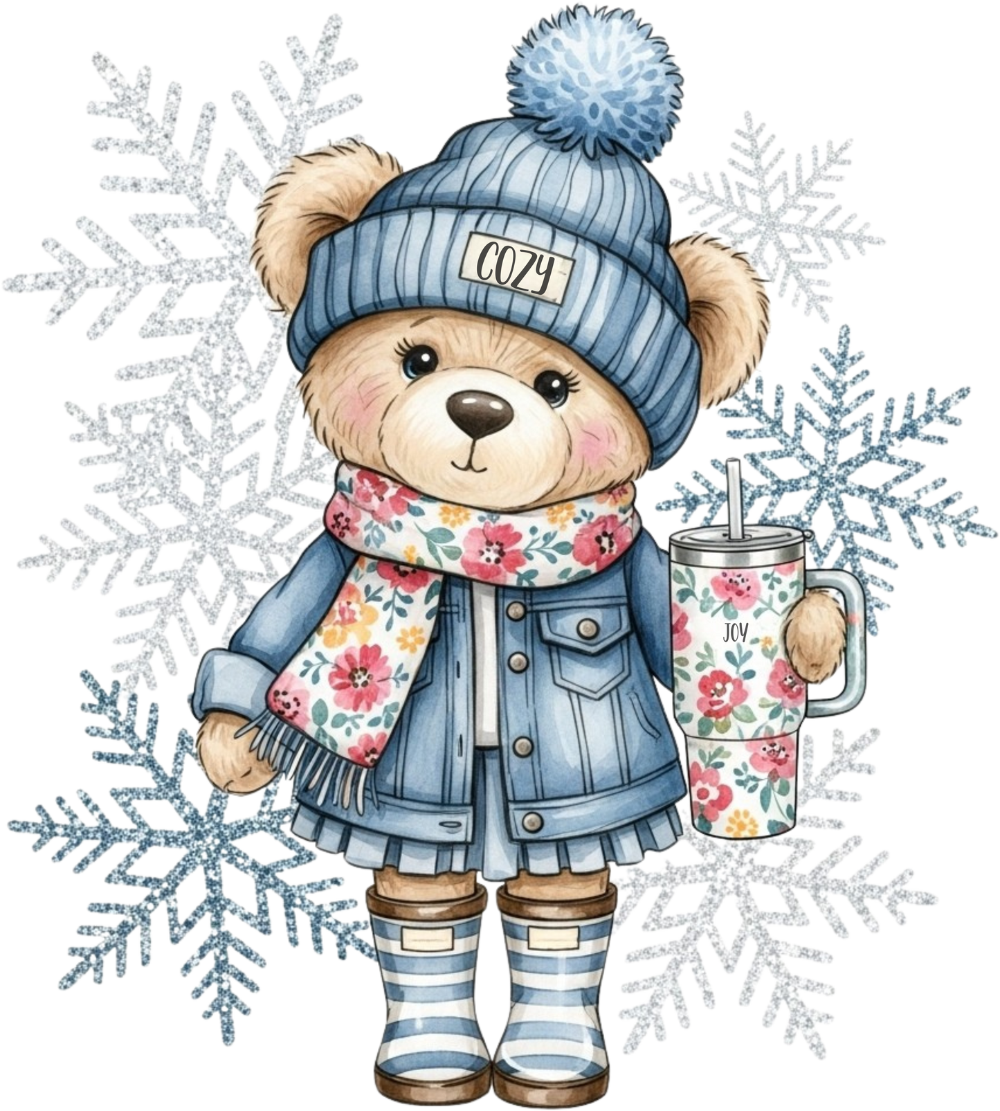 Cozy Bear - Blue
