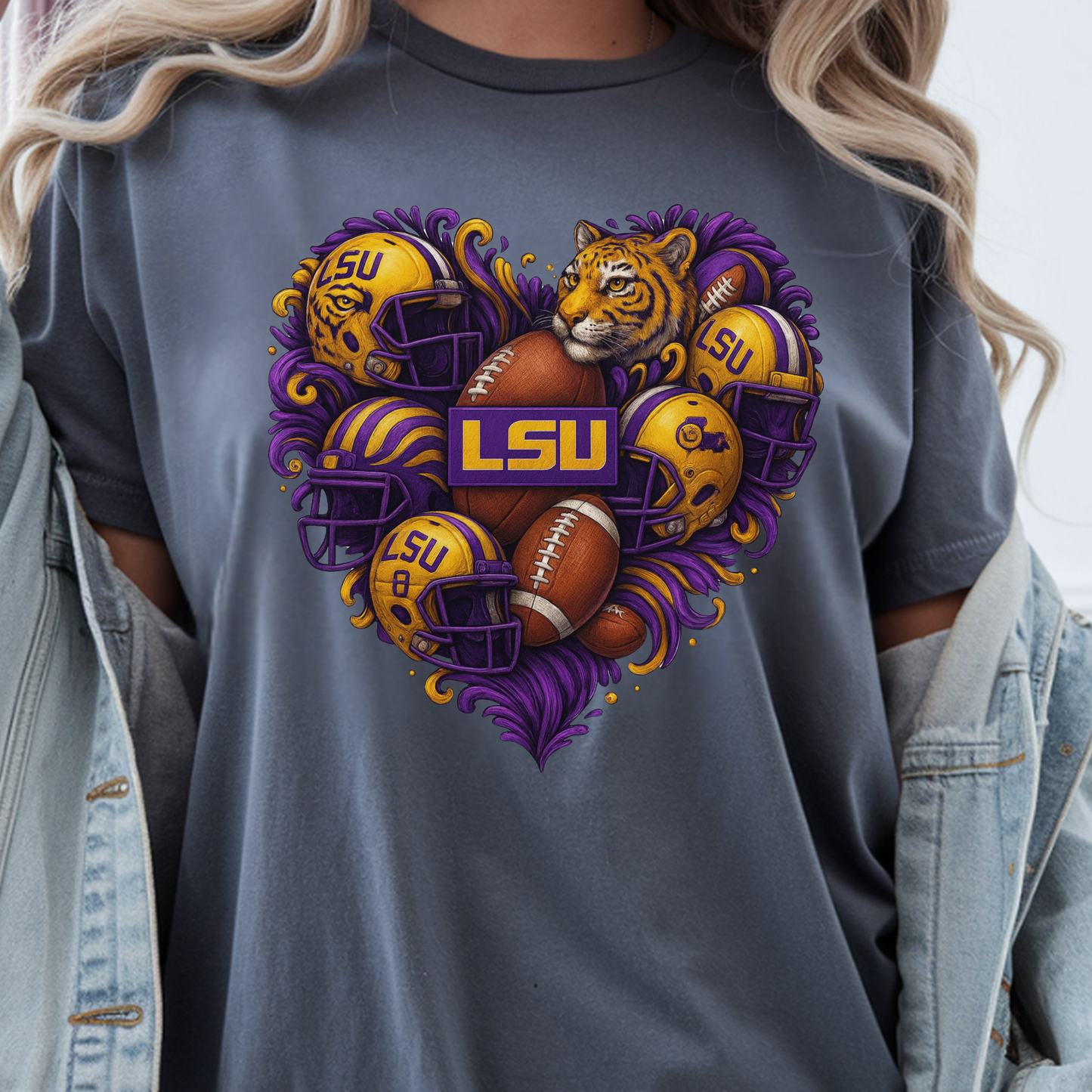 LSU Heart Collage