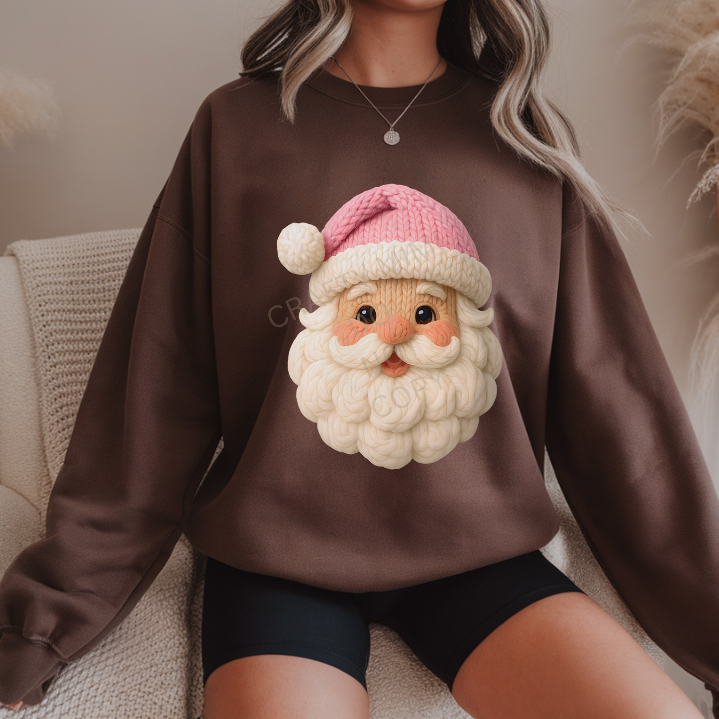 Pink Santa Yarn Crochet