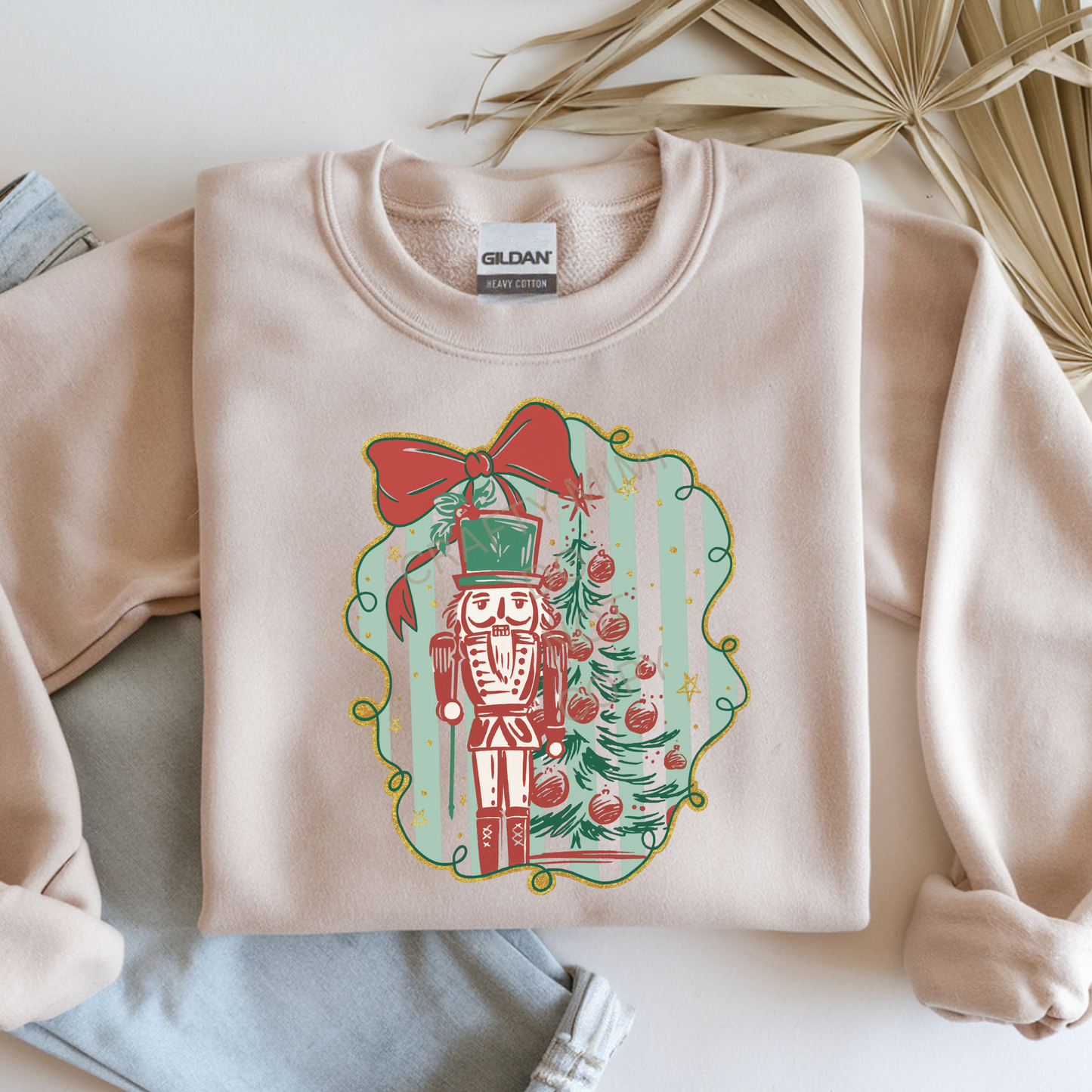 Nutcracker - Sage Stripes