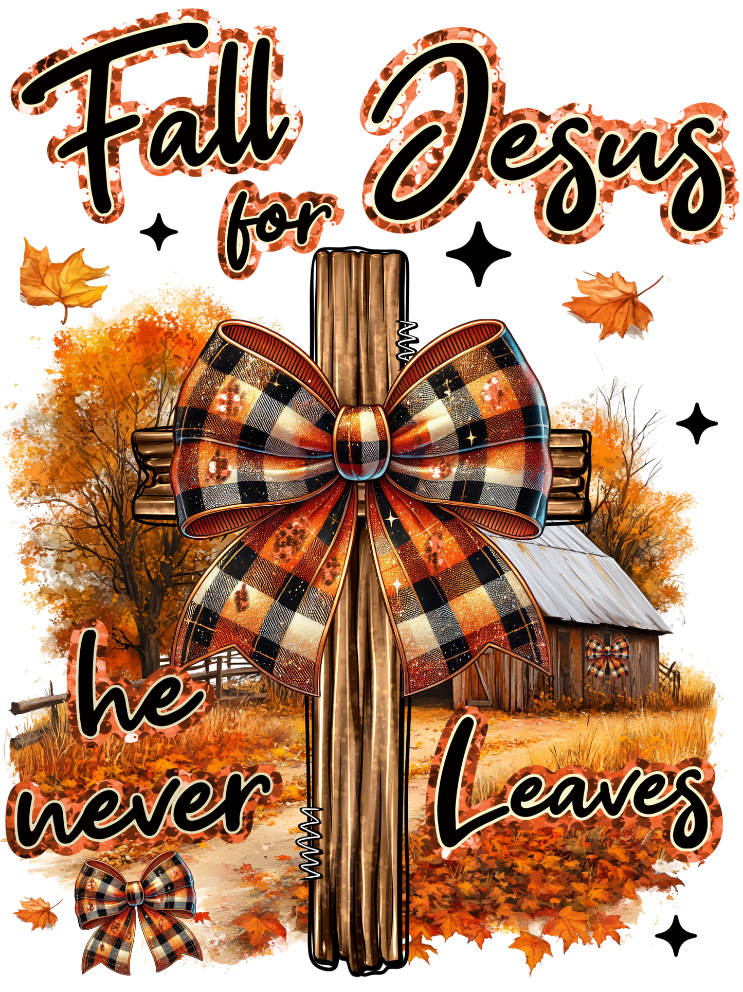 Fall For Jesus - He Never Leaves