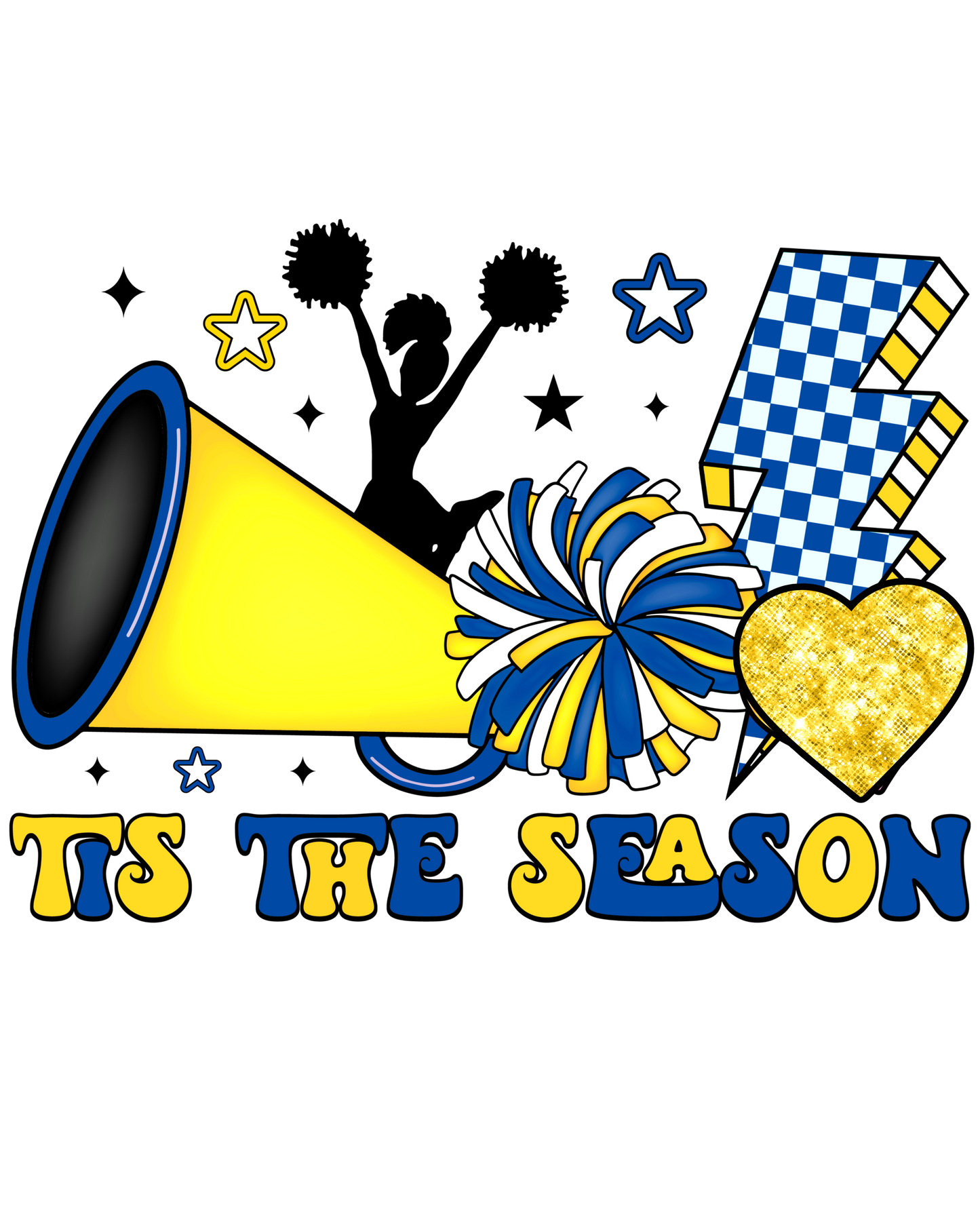 Cheer - Blue & Yellow