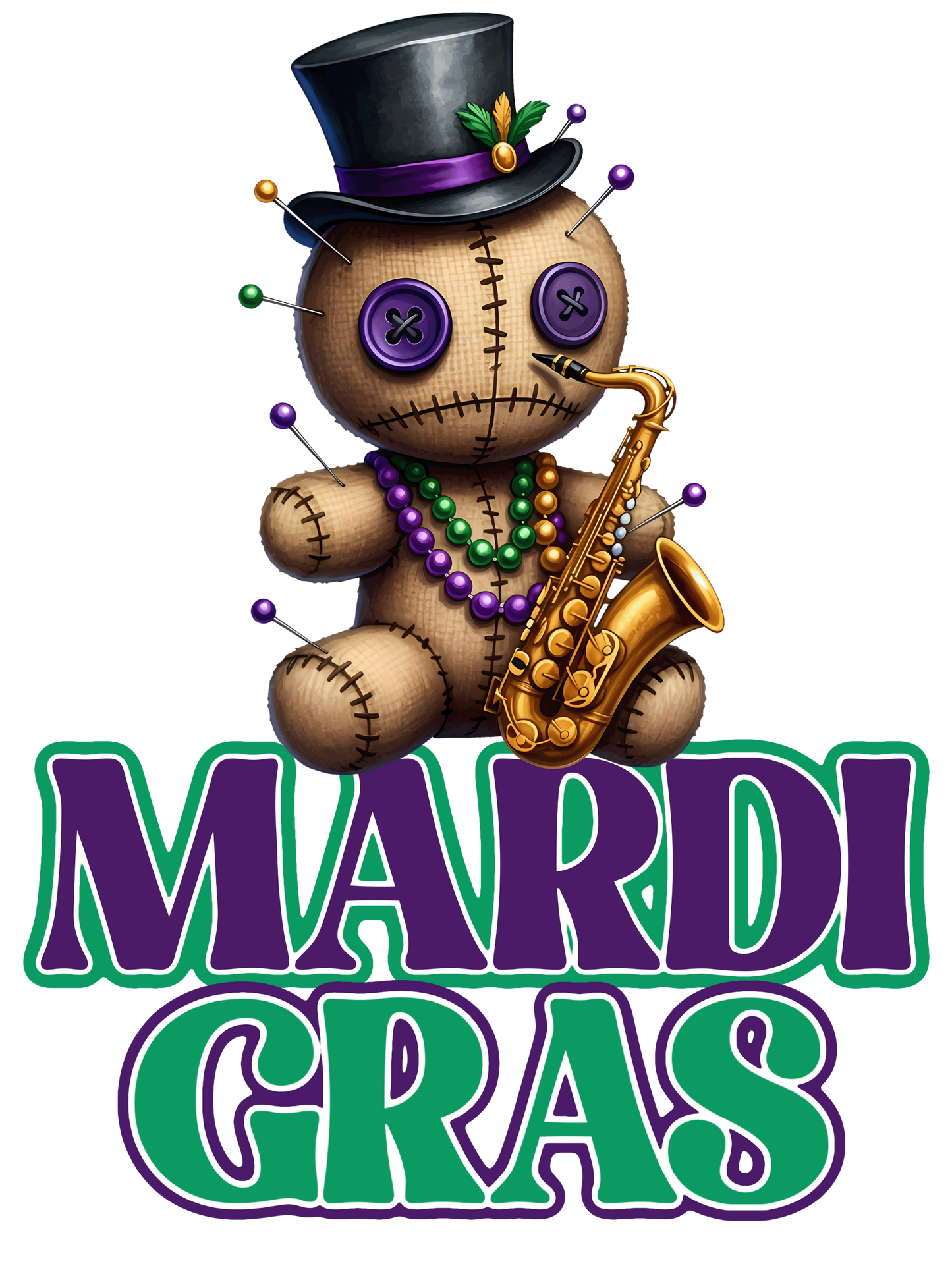 Mardi Gras Voodoo Sax