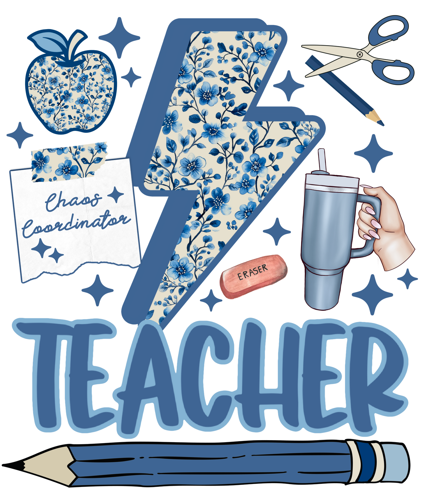 Teacher - Blue