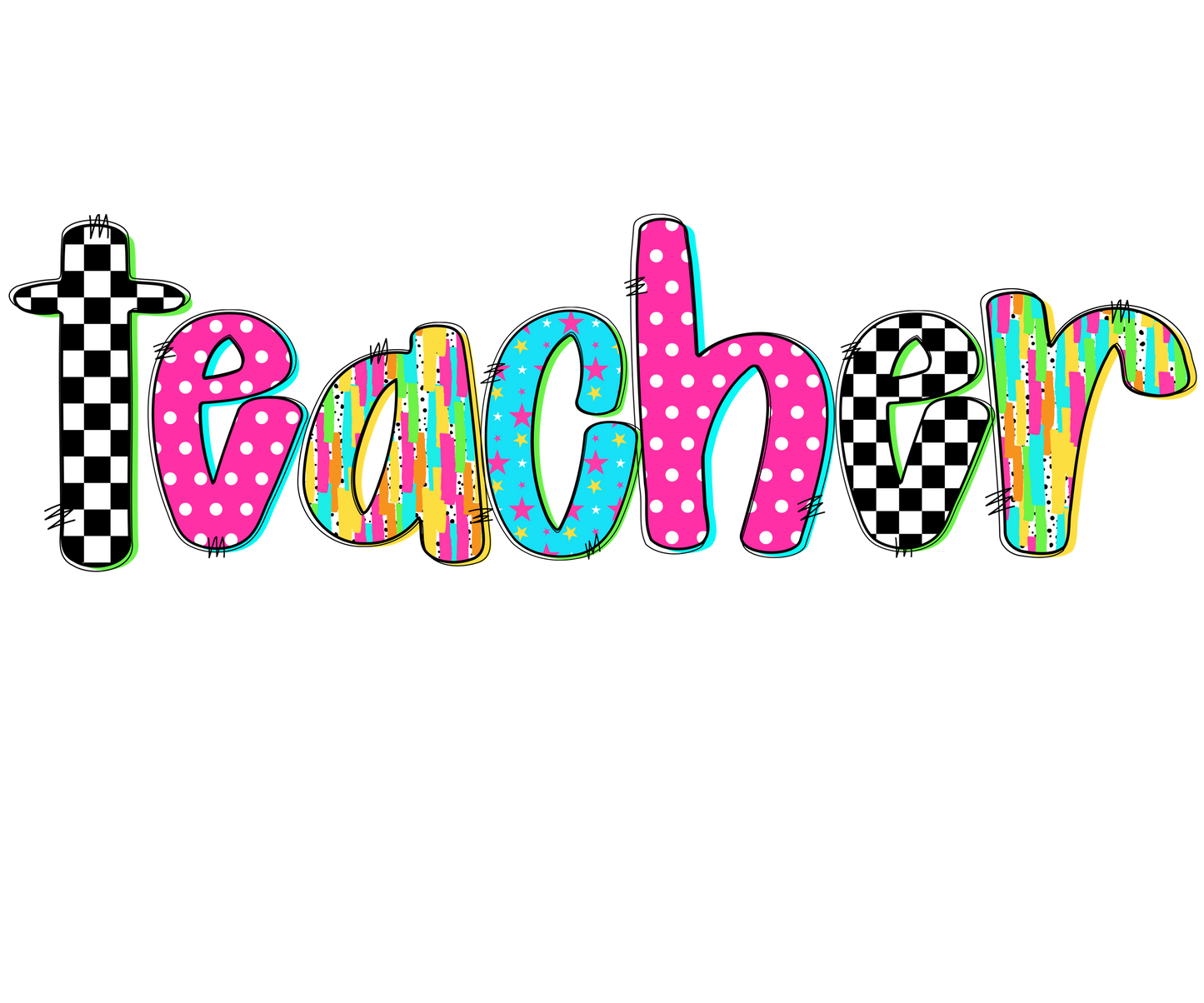 Teacher - Bright & Cheerful