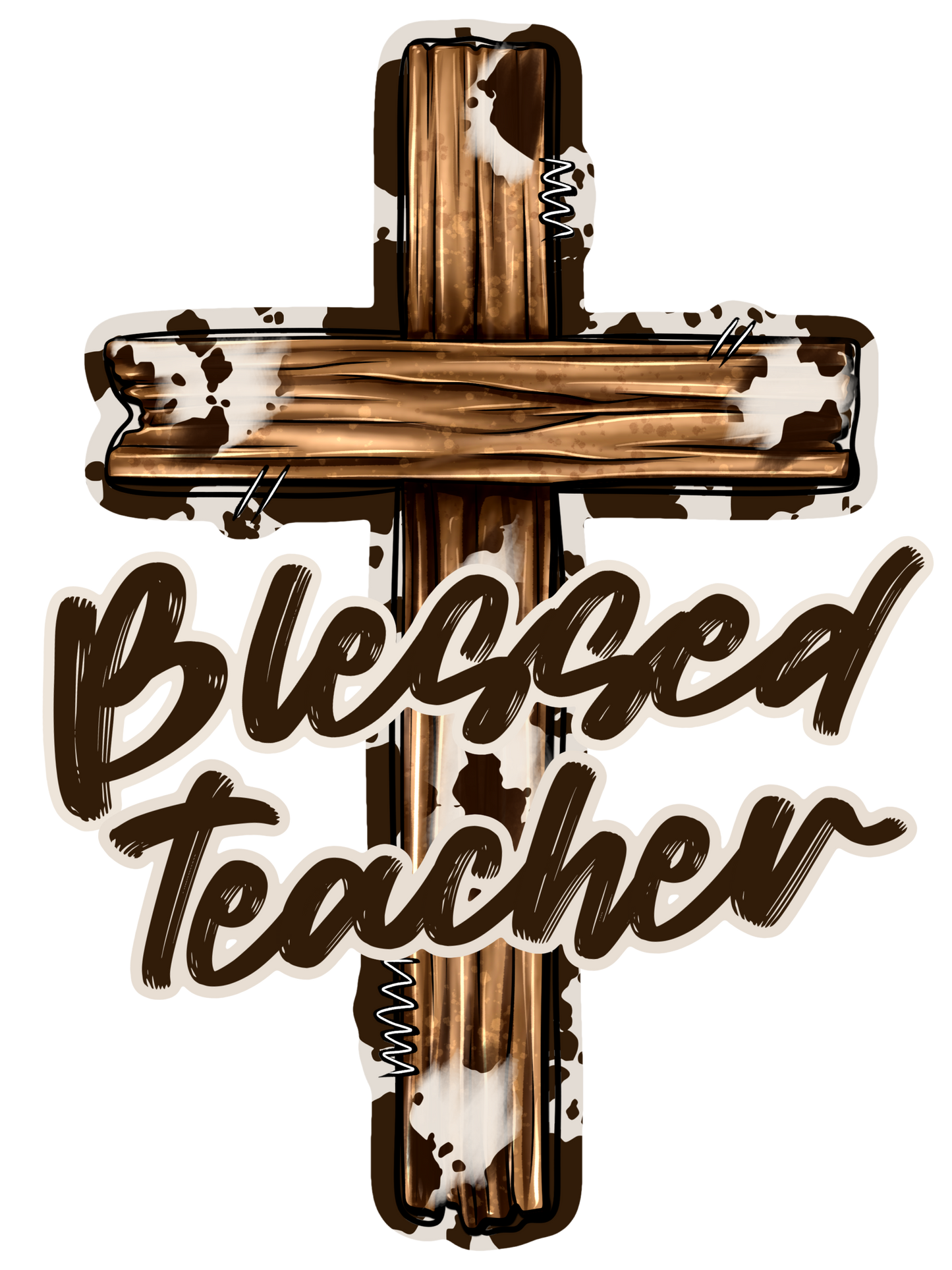 Blessed Teacher - Cross