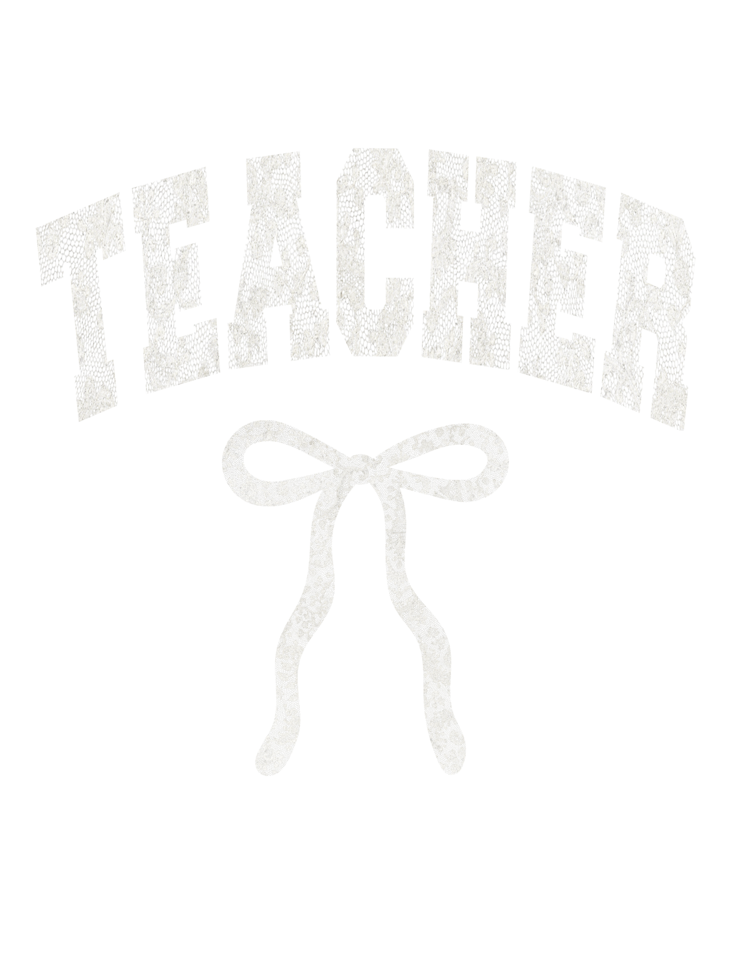 Teacher - Lace Bow