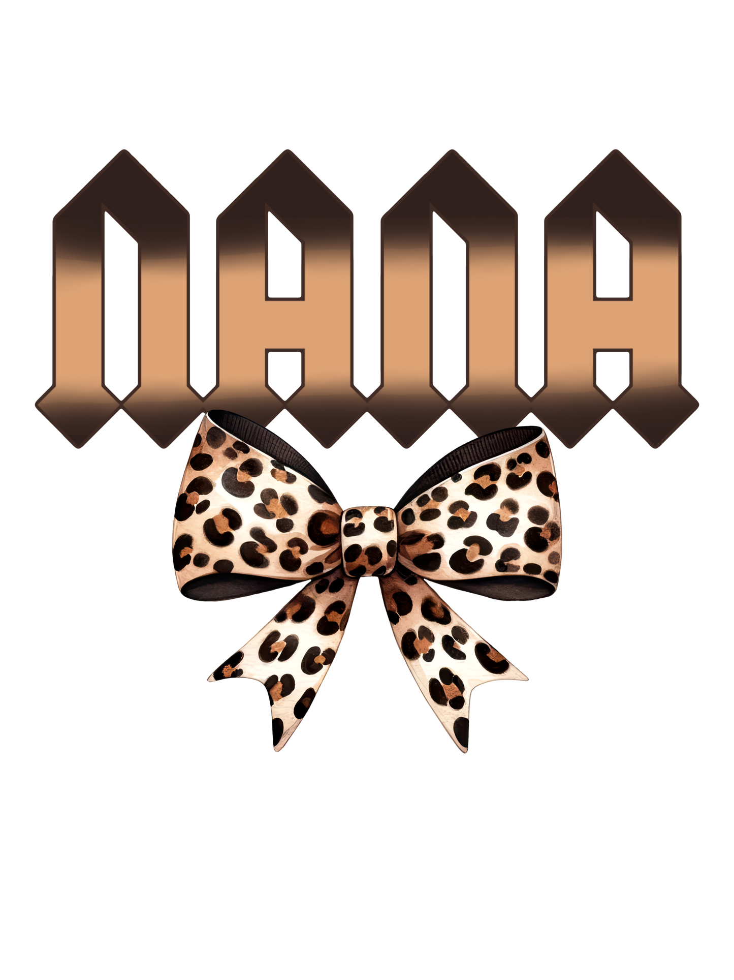 Mama / Nana Cheetah Bow