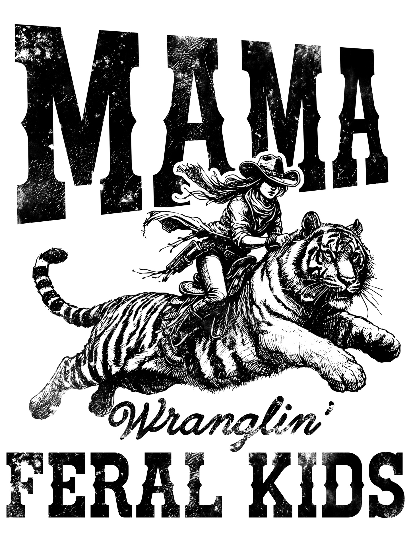 Mama Wranglin' Feral Kids