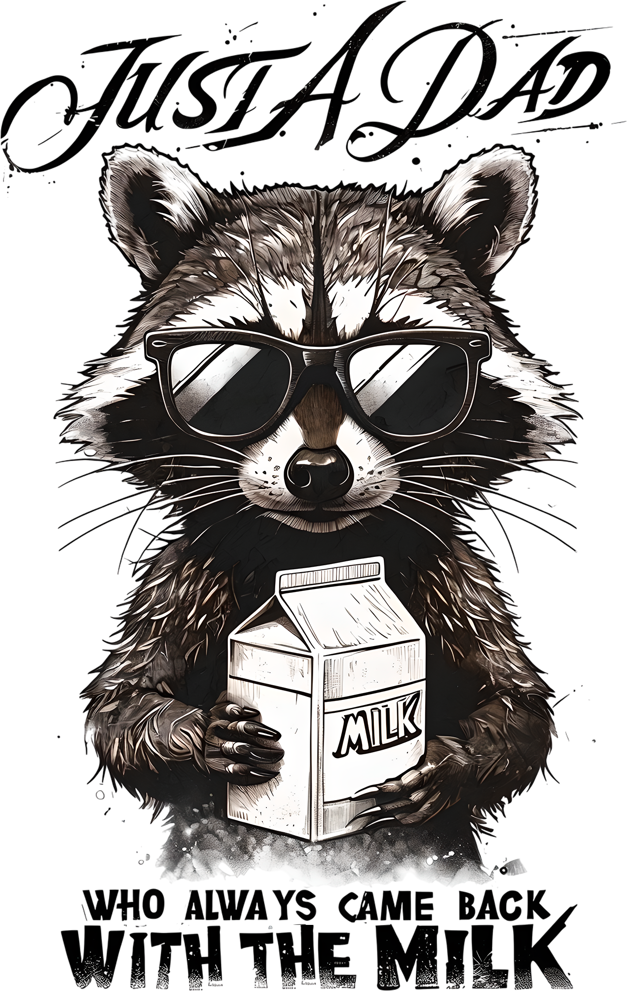 Just A Dad Who Always Came Back With The Milk