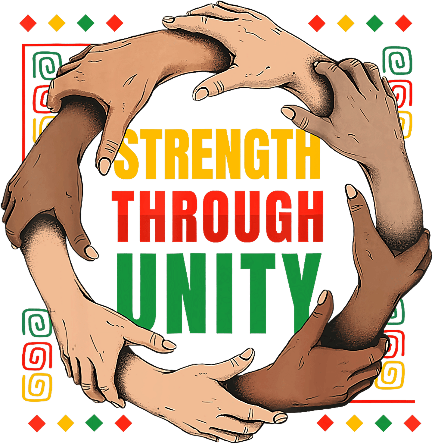 Strength Through Unity - DTF Transfer