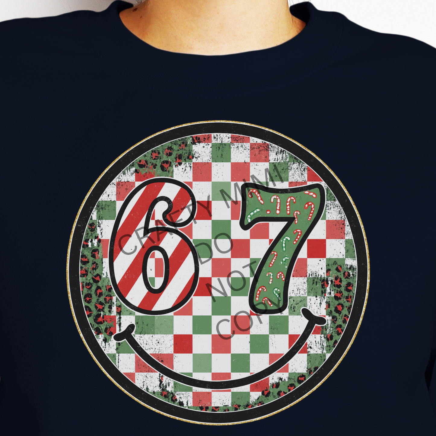 67 Christmas Smiley Face