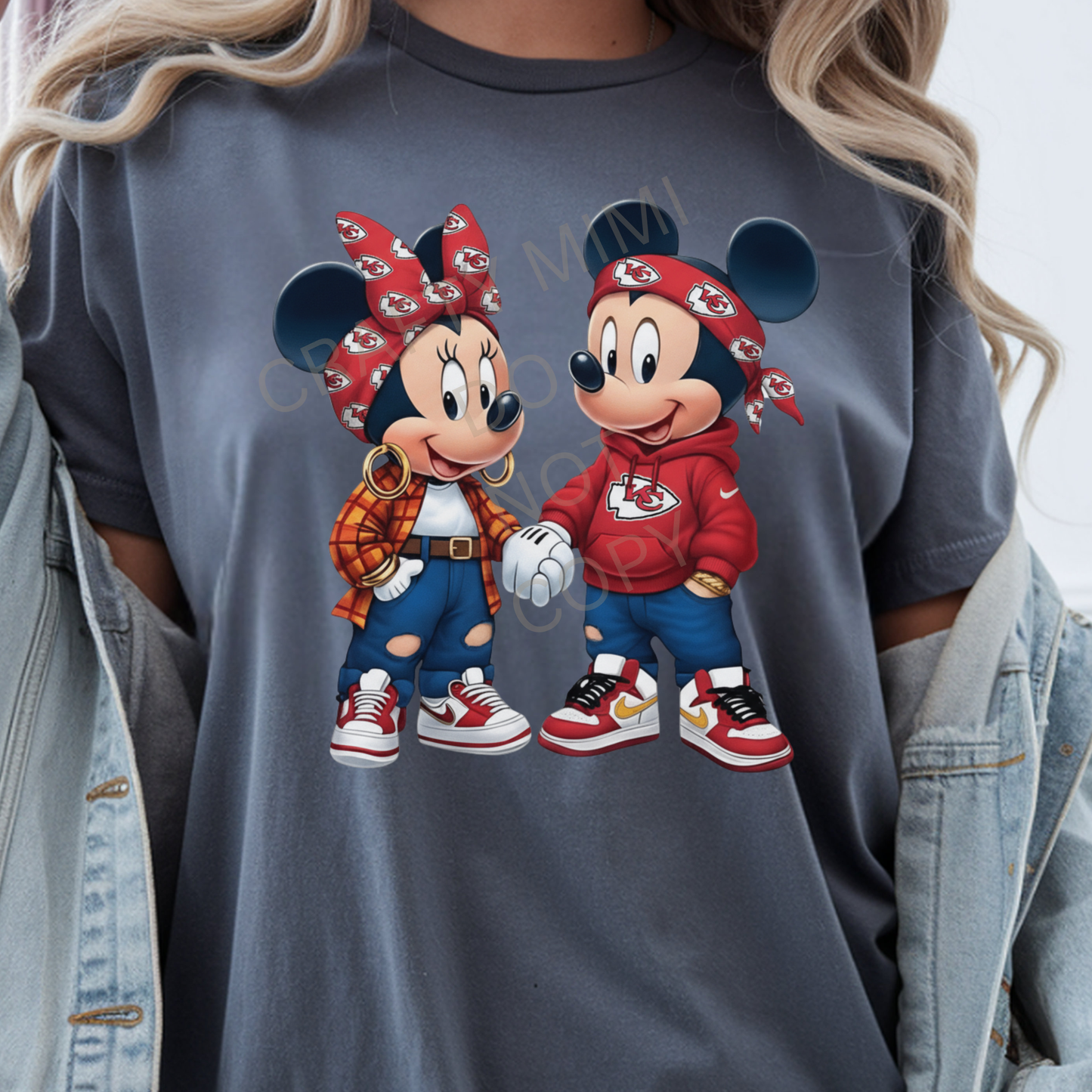 Mickey & Minnie KC Chiefs