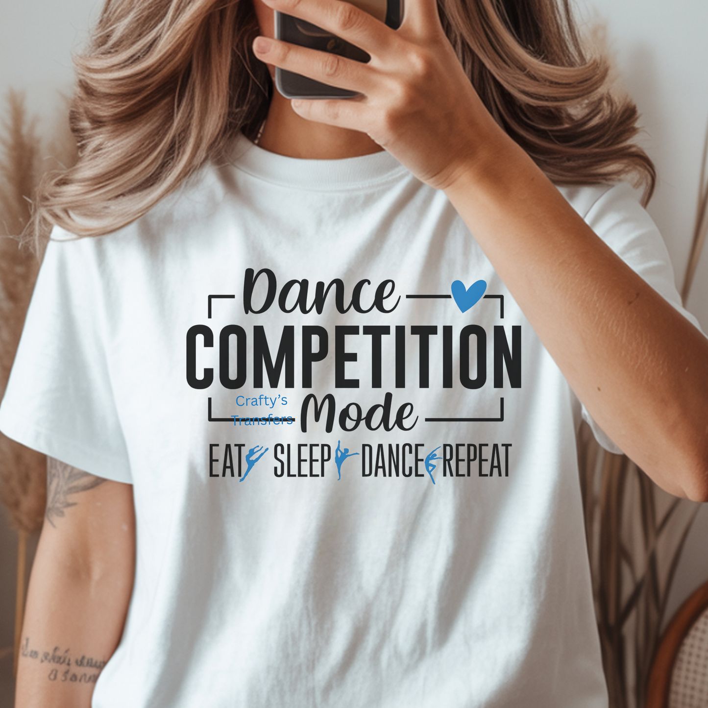 Dance Competition Mode DTF Transfer | Dance Mom Heat Transfer | Cheer & Dance Competition Shirt Design