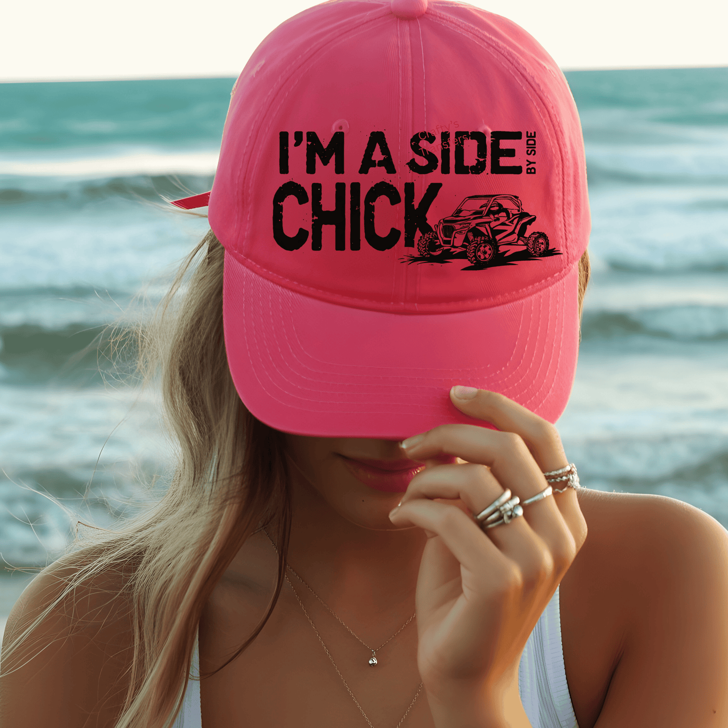 I’m a Side Chick DTF Transfer | Funny SXS Side by Side Off-Road Shirt Heat Transfer | UTV Humor Graphic