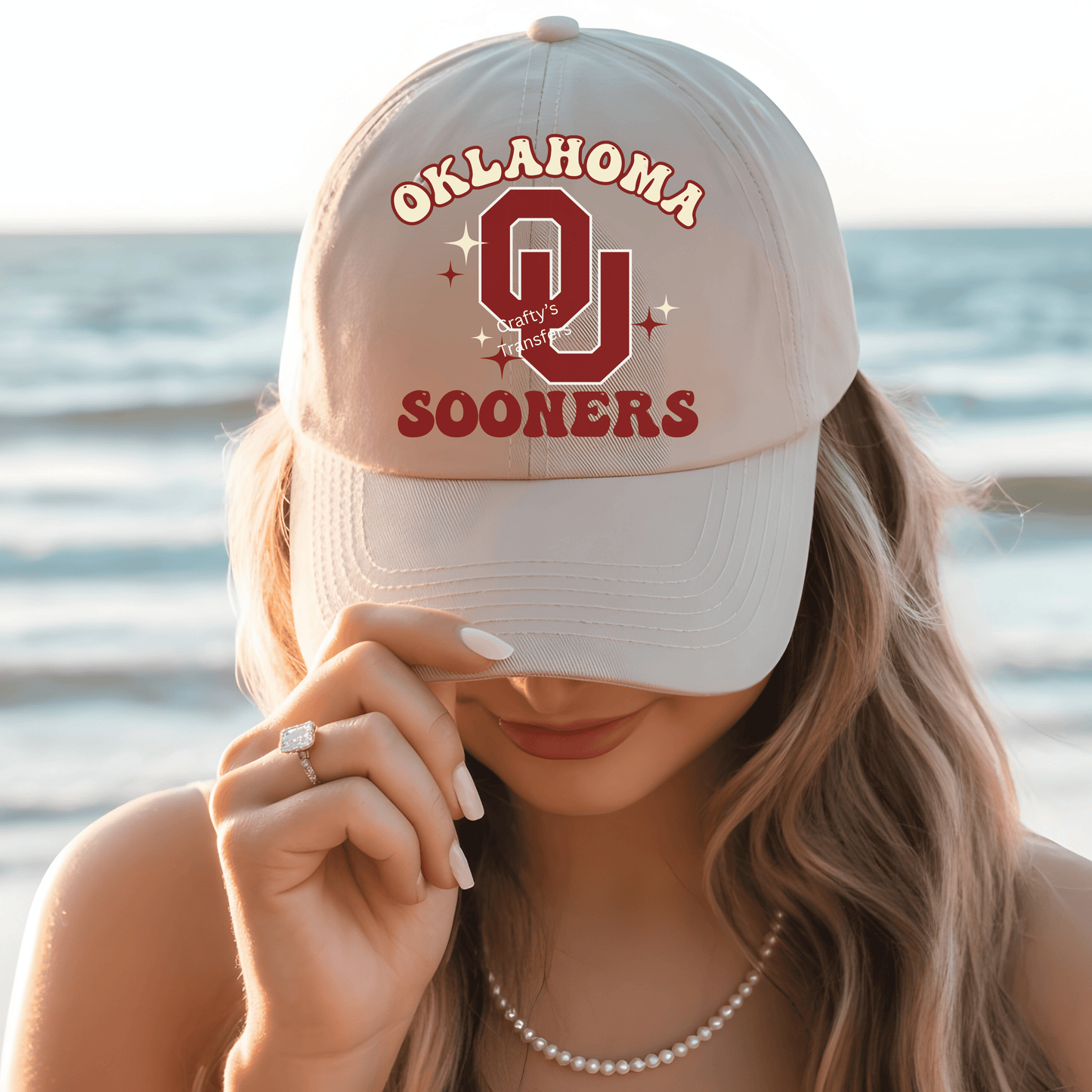 Oklahoma Sooners Front & Back DTF Shirt Transfer | Retro Game Day Football Heat Press Design
