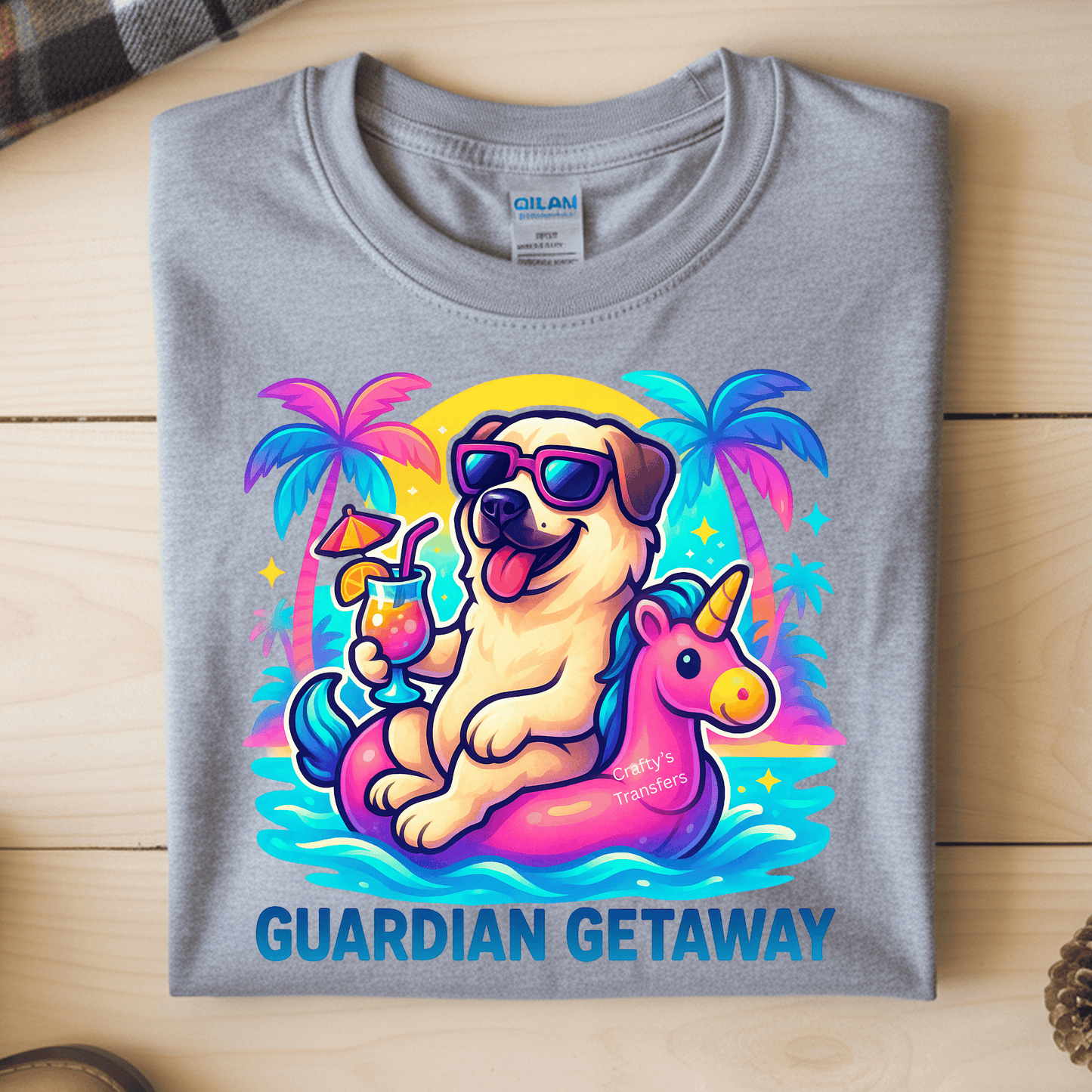 Guardian Float DTF Transfer | Funny Summer Guardian Float Graphic