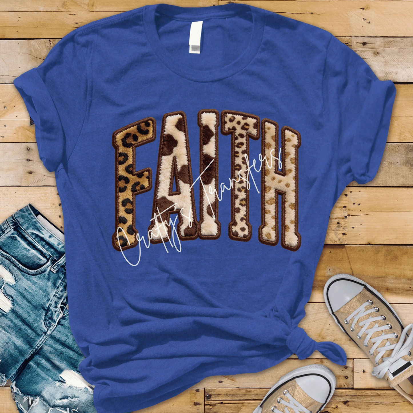 Faux Fur Faith - Cheetah Cow Leopard