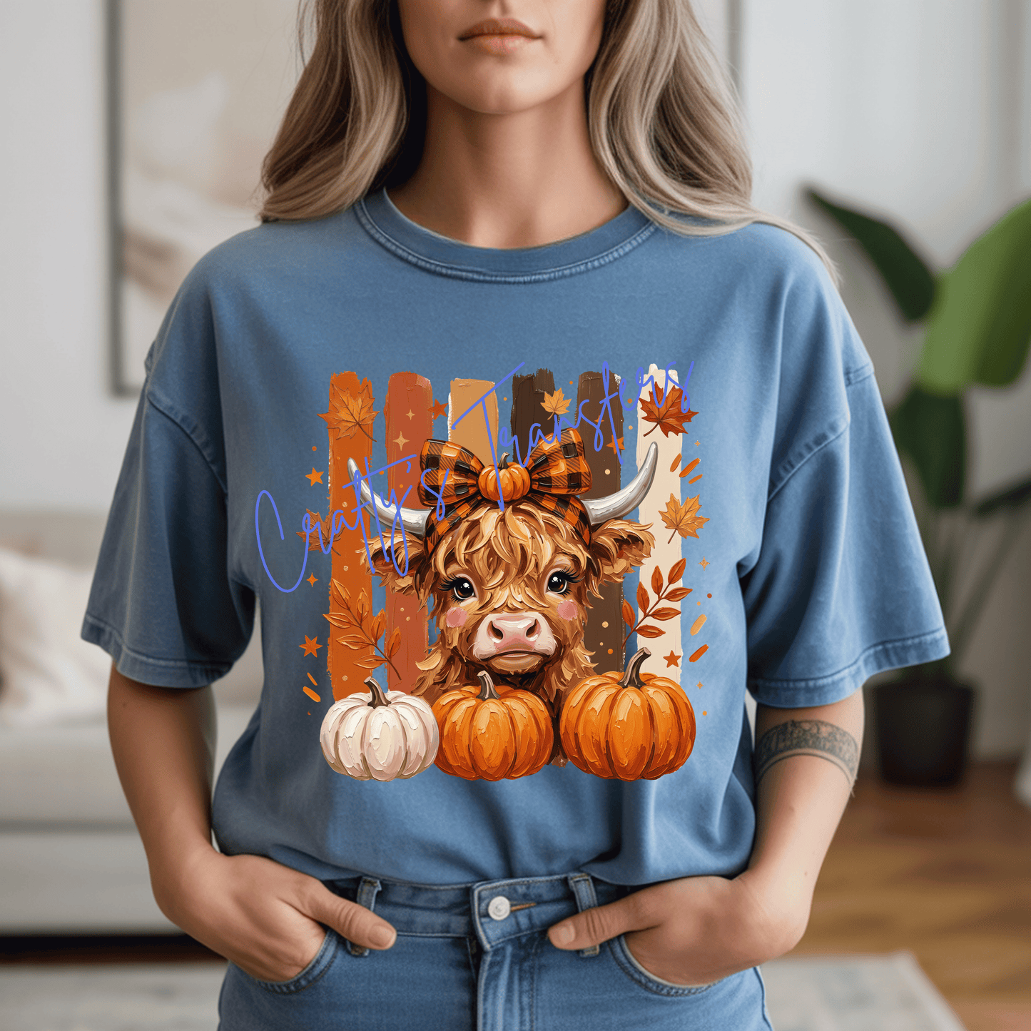 Fall Highland Cow Pumpkins