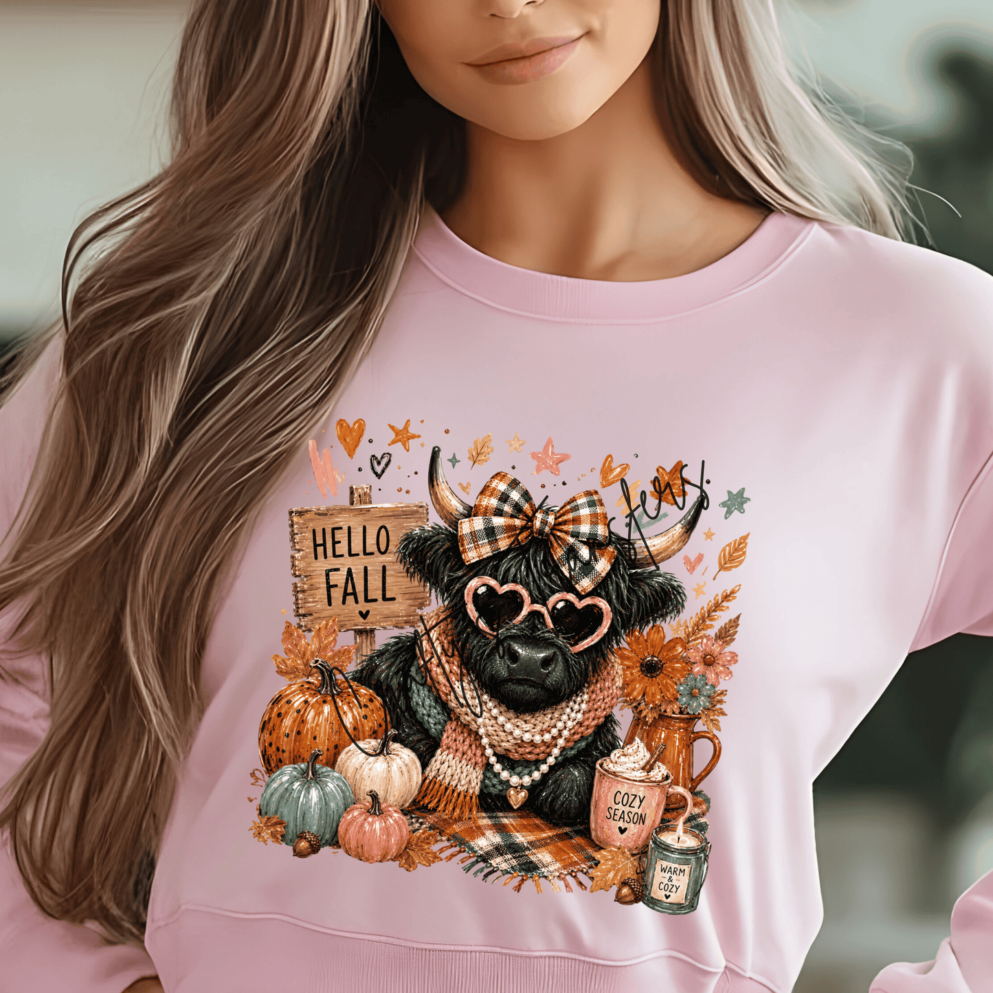 Hello Fall Black Highland