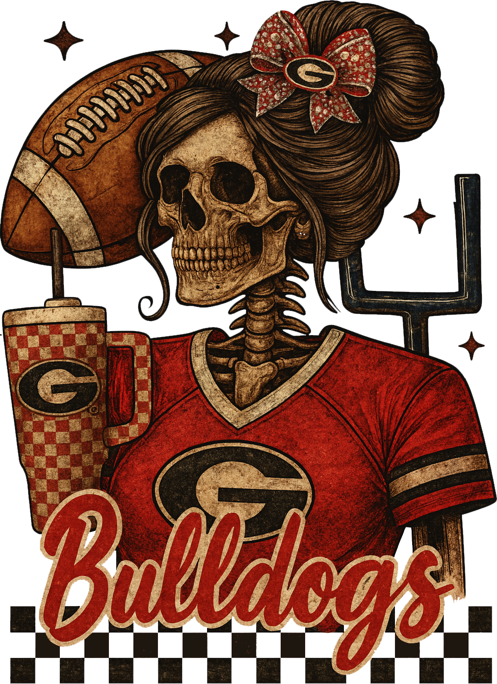 Bulldogs Skelly Girl