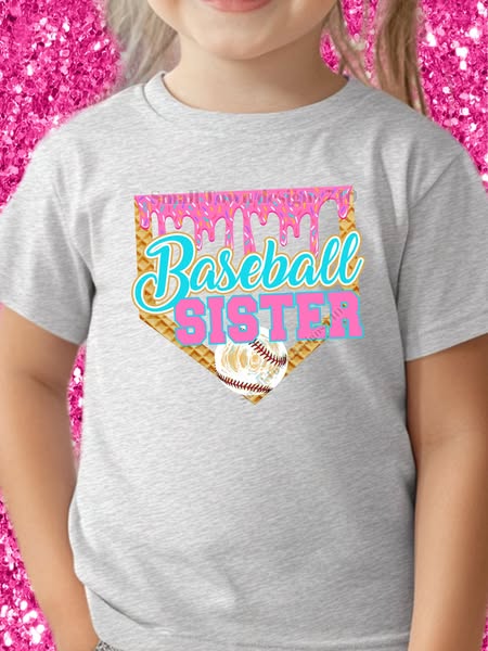 Baseball Mama (6 Names to choose from) DTF Print