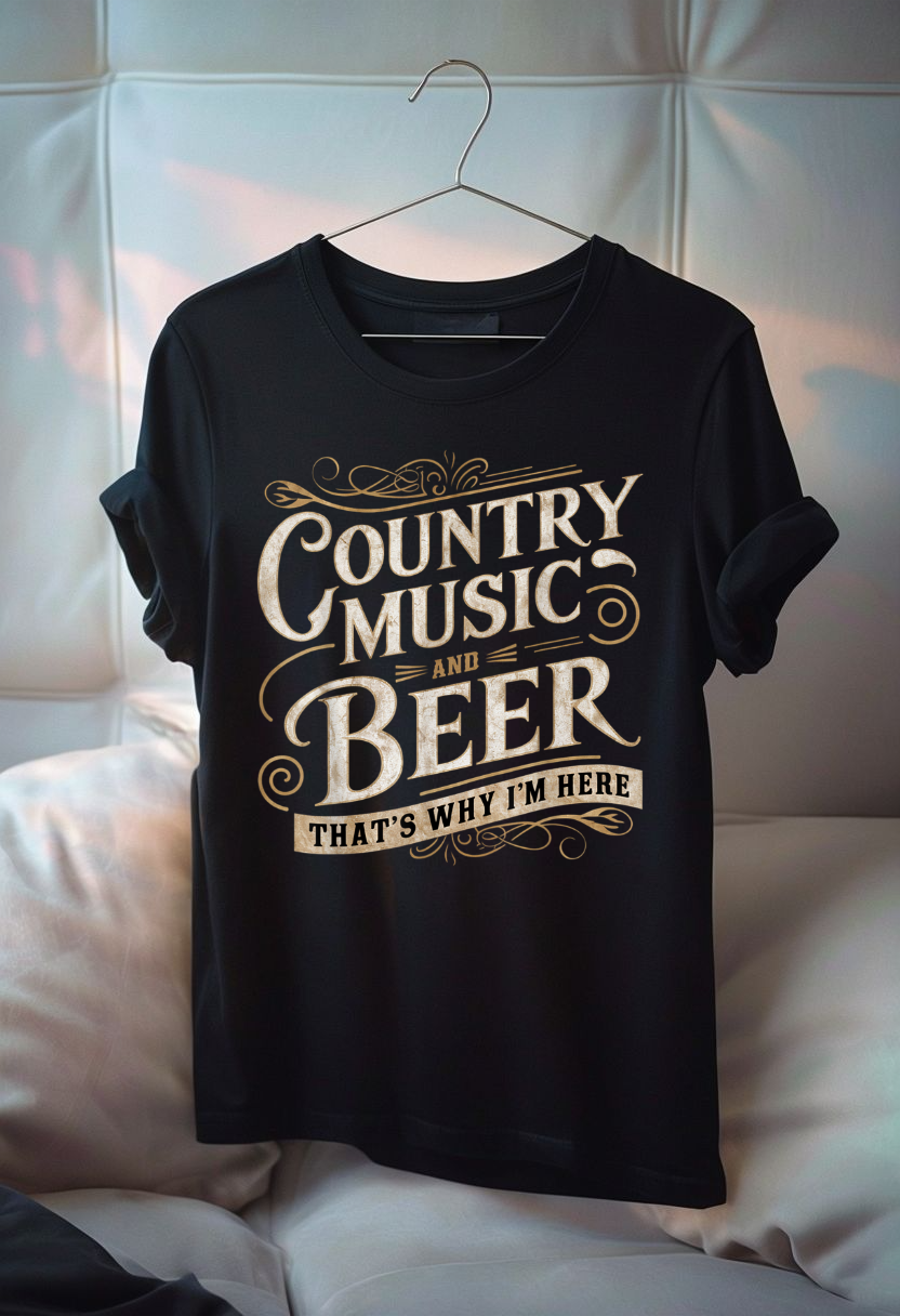 Country Music & Beer, That's Why I'm Here