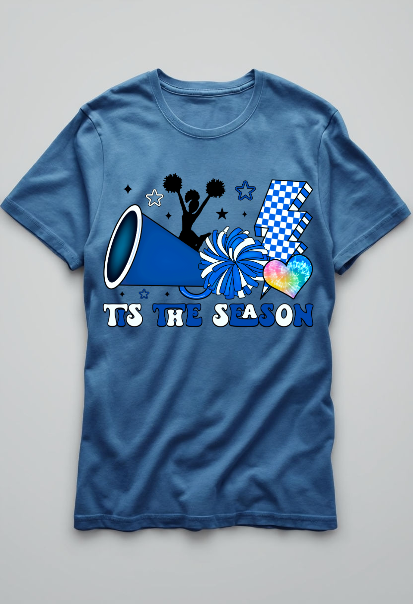 Cheer - Blue & White - Tis The Season