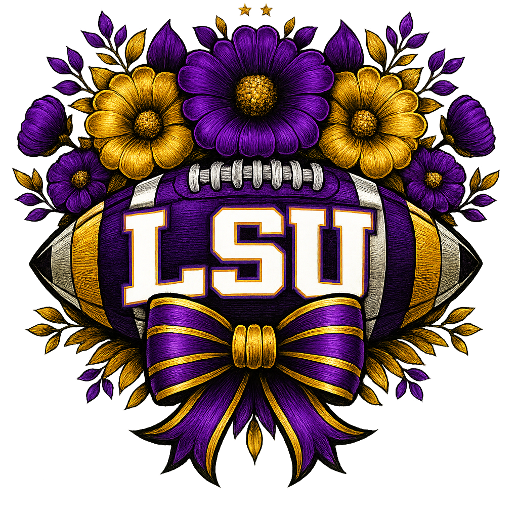LSU Football Coquette