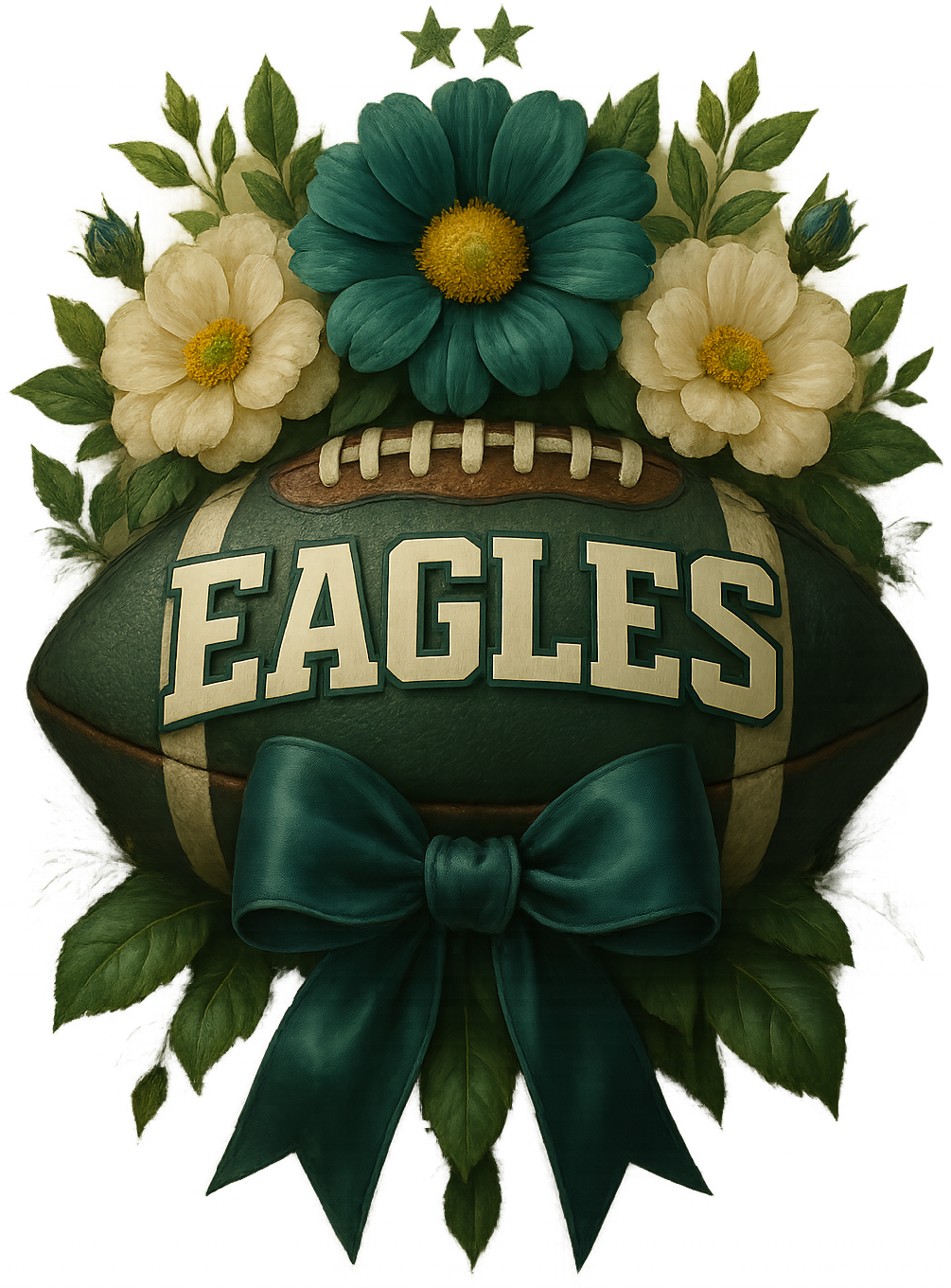 Eagles Football Tattoo Style Coquette