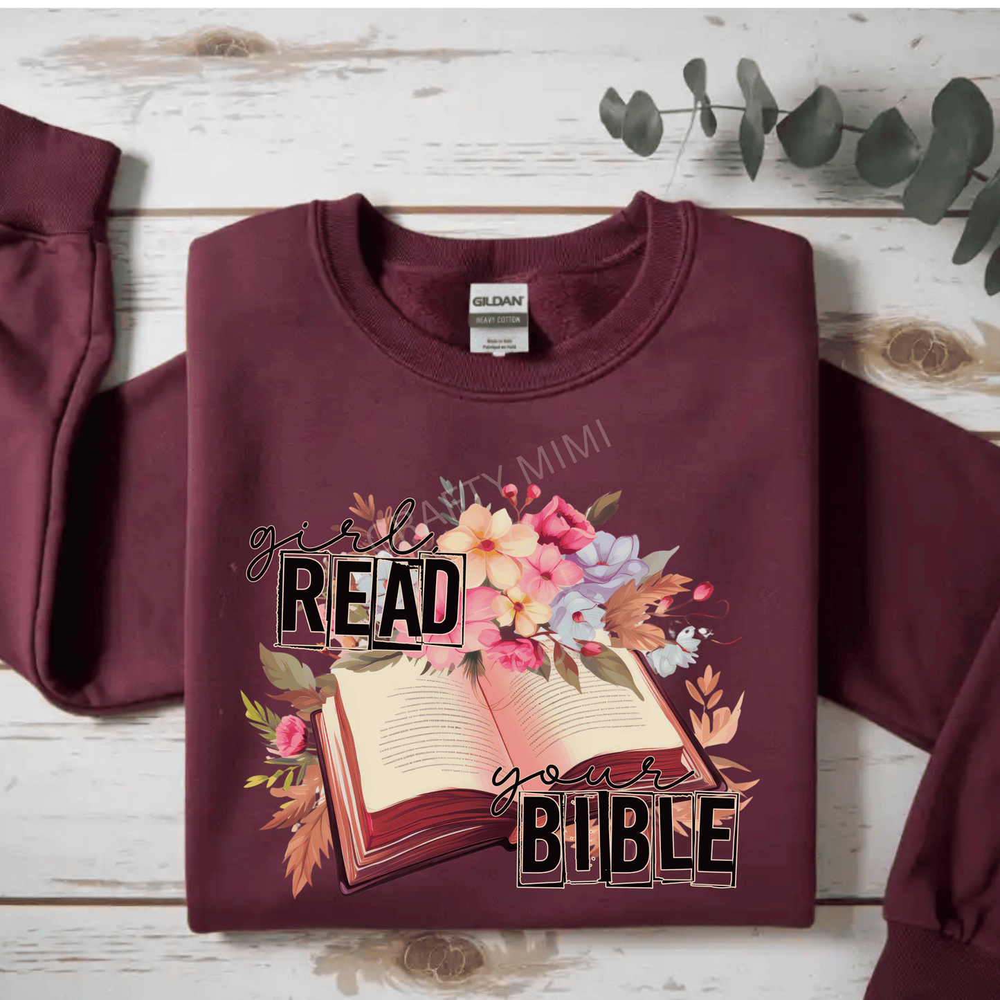 Girl Read Your Bible - Colorful