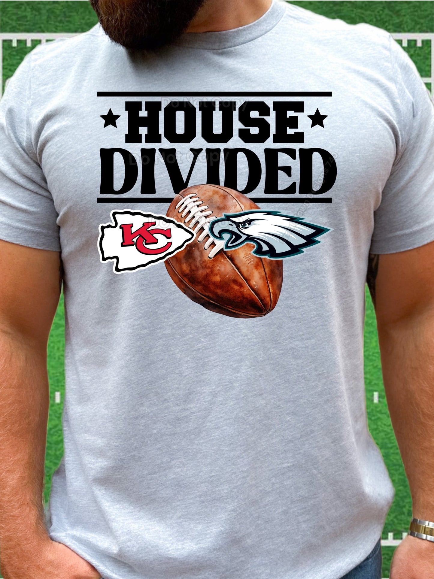 House Divided Chiefs & Eagles - NFL - Football