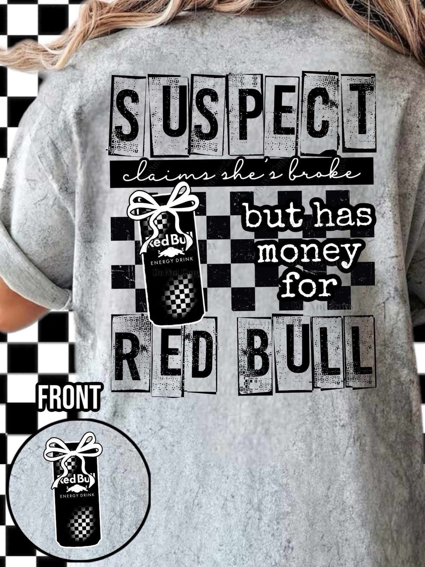 Suspect - Red Bull, Sugar Free
