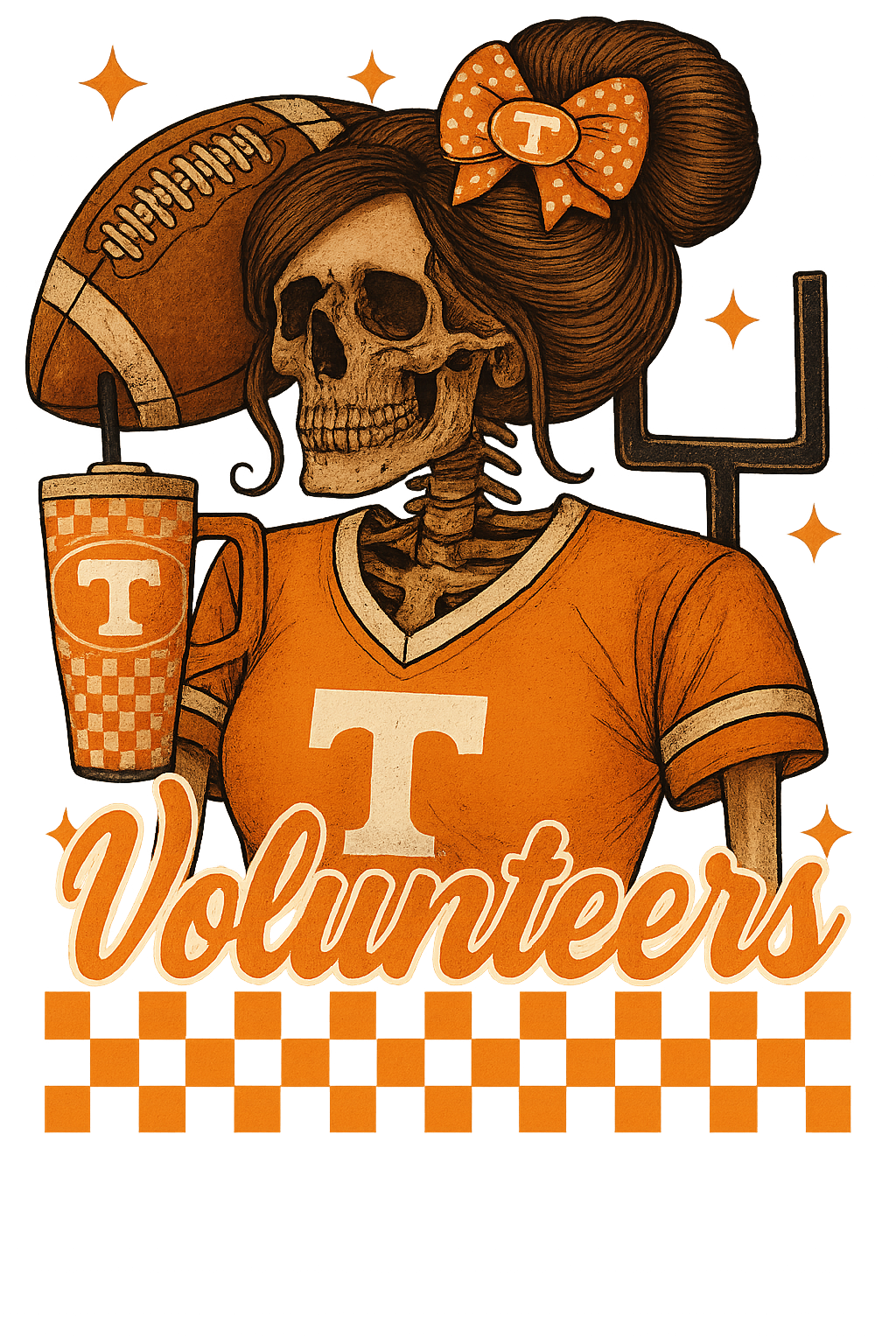 Tennessee Vols - Volunteers Skelly Girl