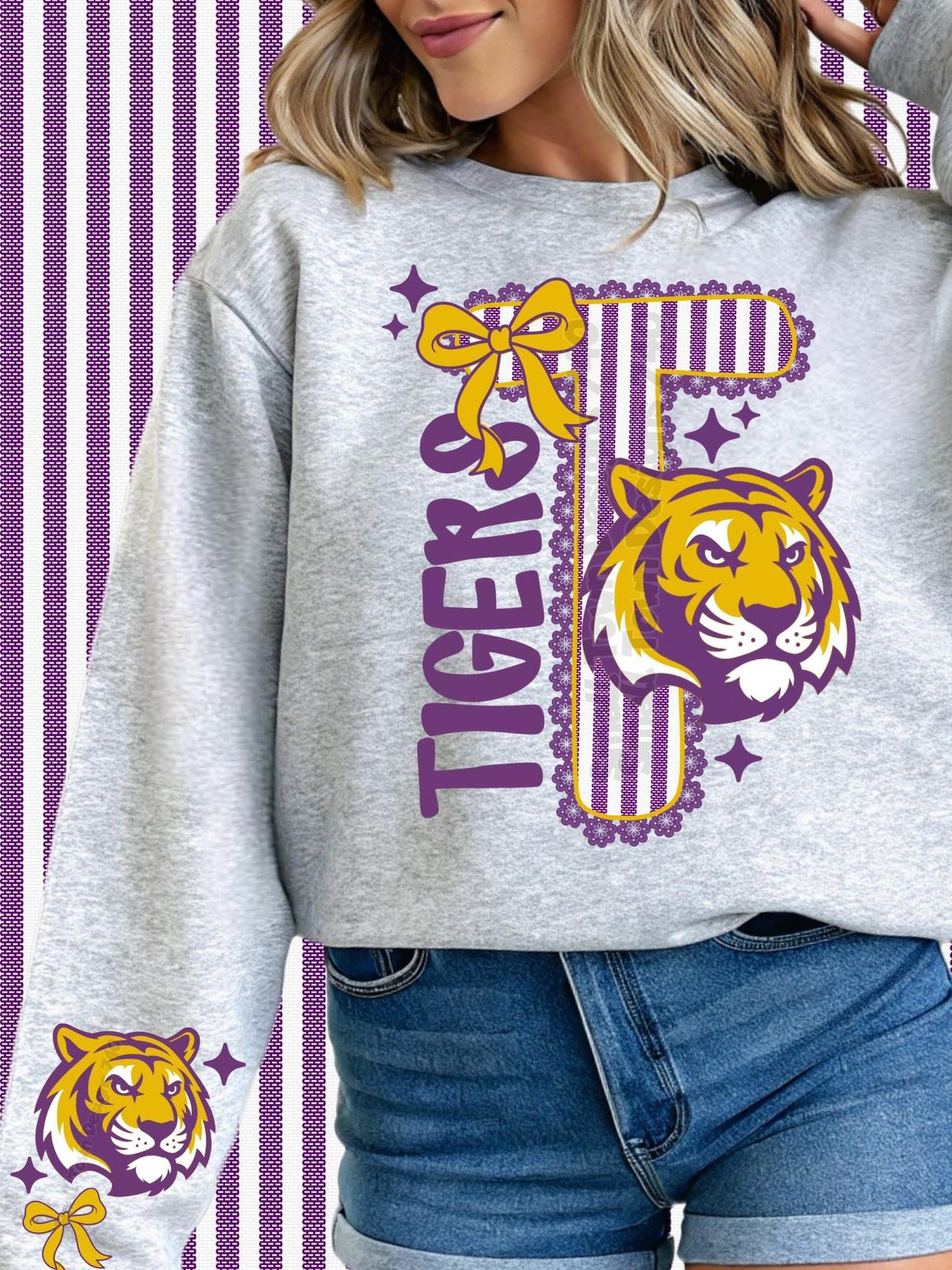 LSU Tigers Seersucker