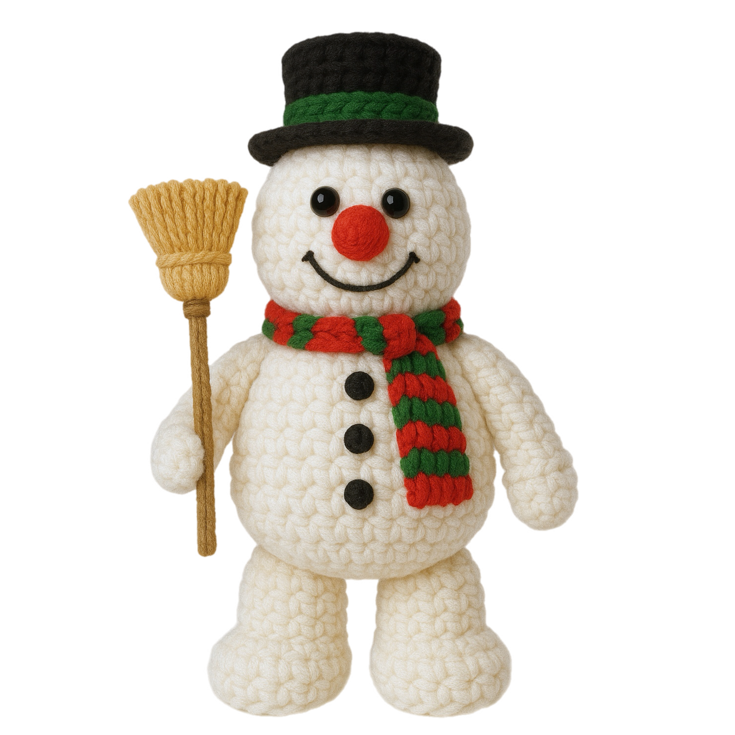 Yarn Snowman