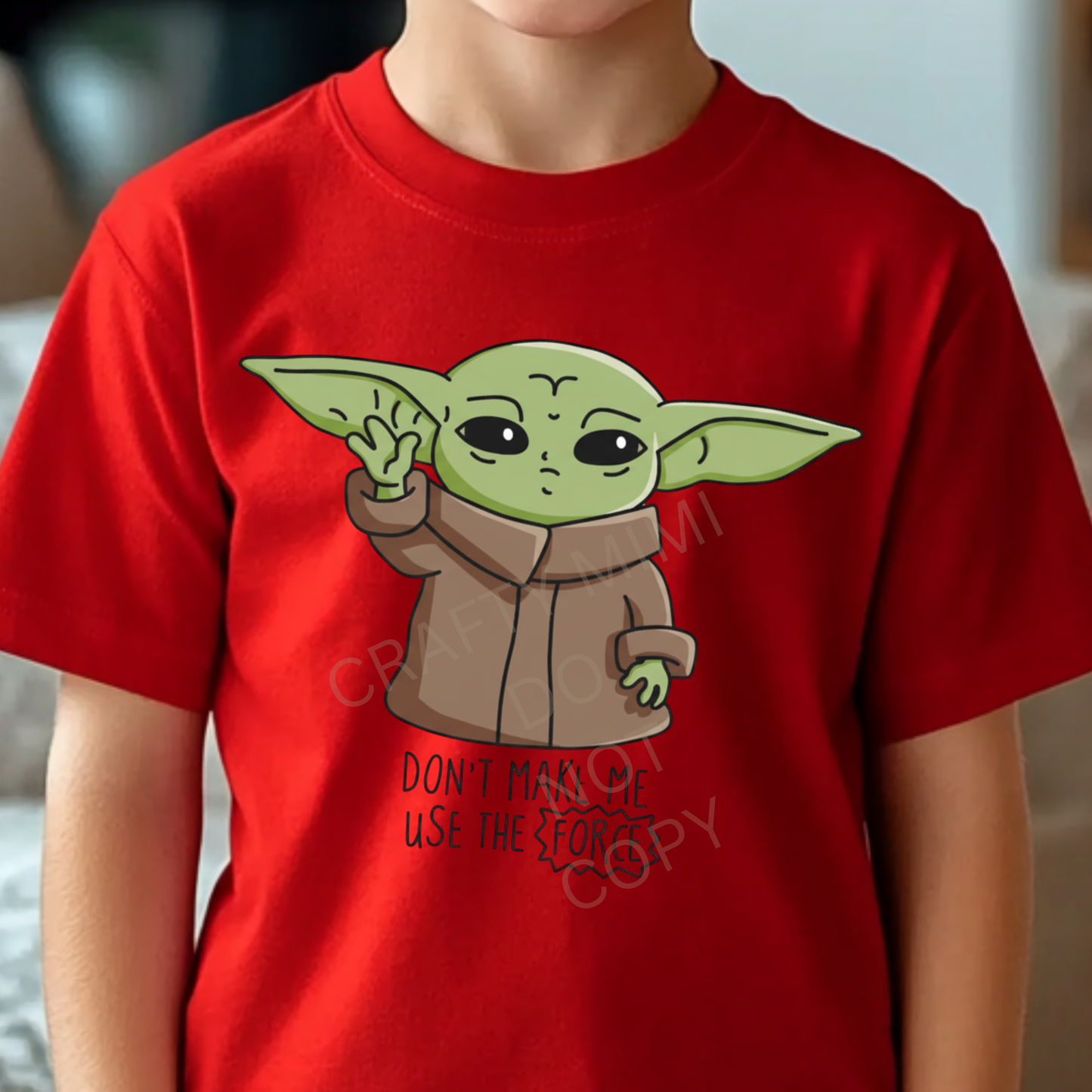 Yoda Don't Make Me Use The Force