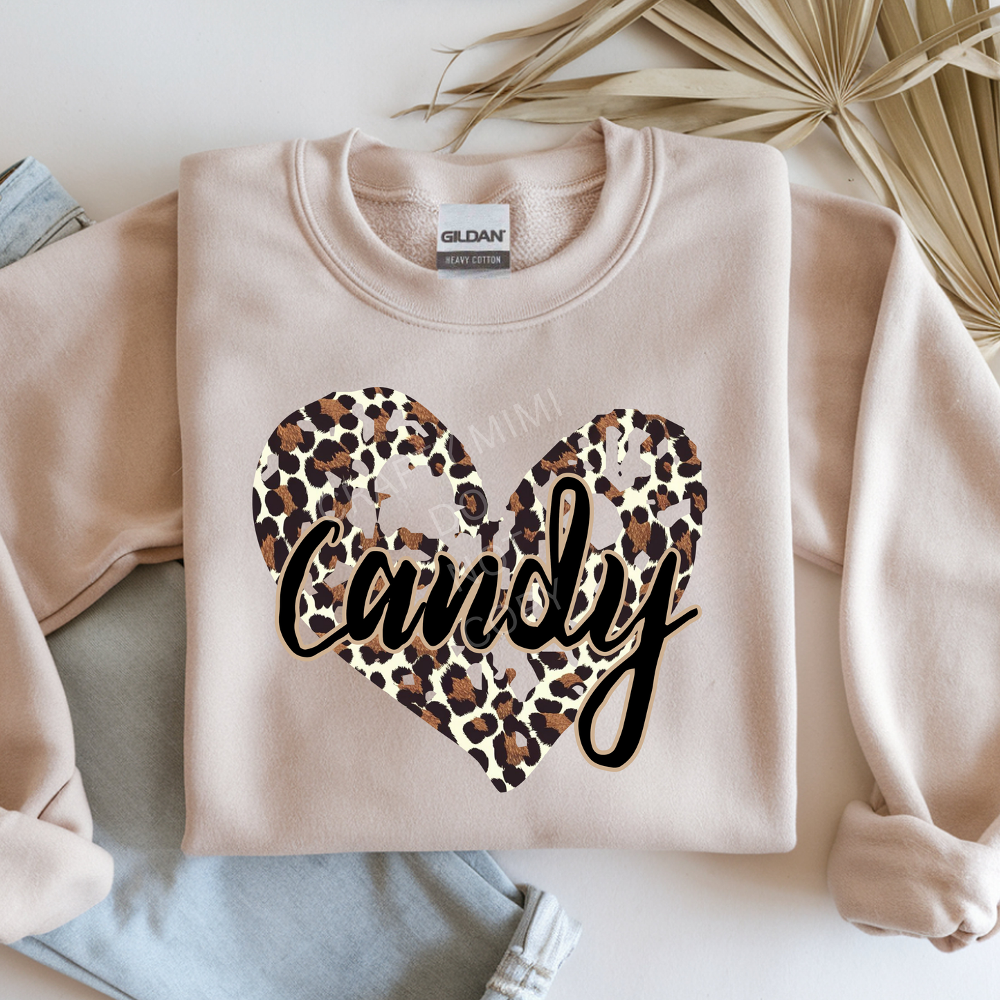Cheetah Print Heart - Candy